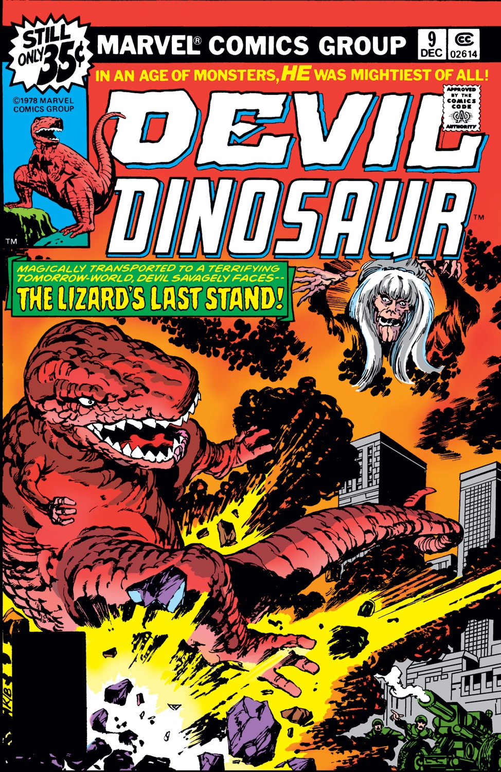 Read online Devil Dinosaur comic -  Issue #9 - 1