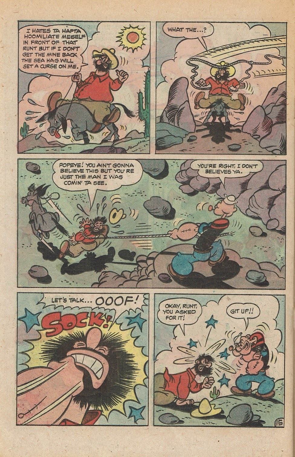 Read online Popeye (1948) comic -  Issue #128 - 20