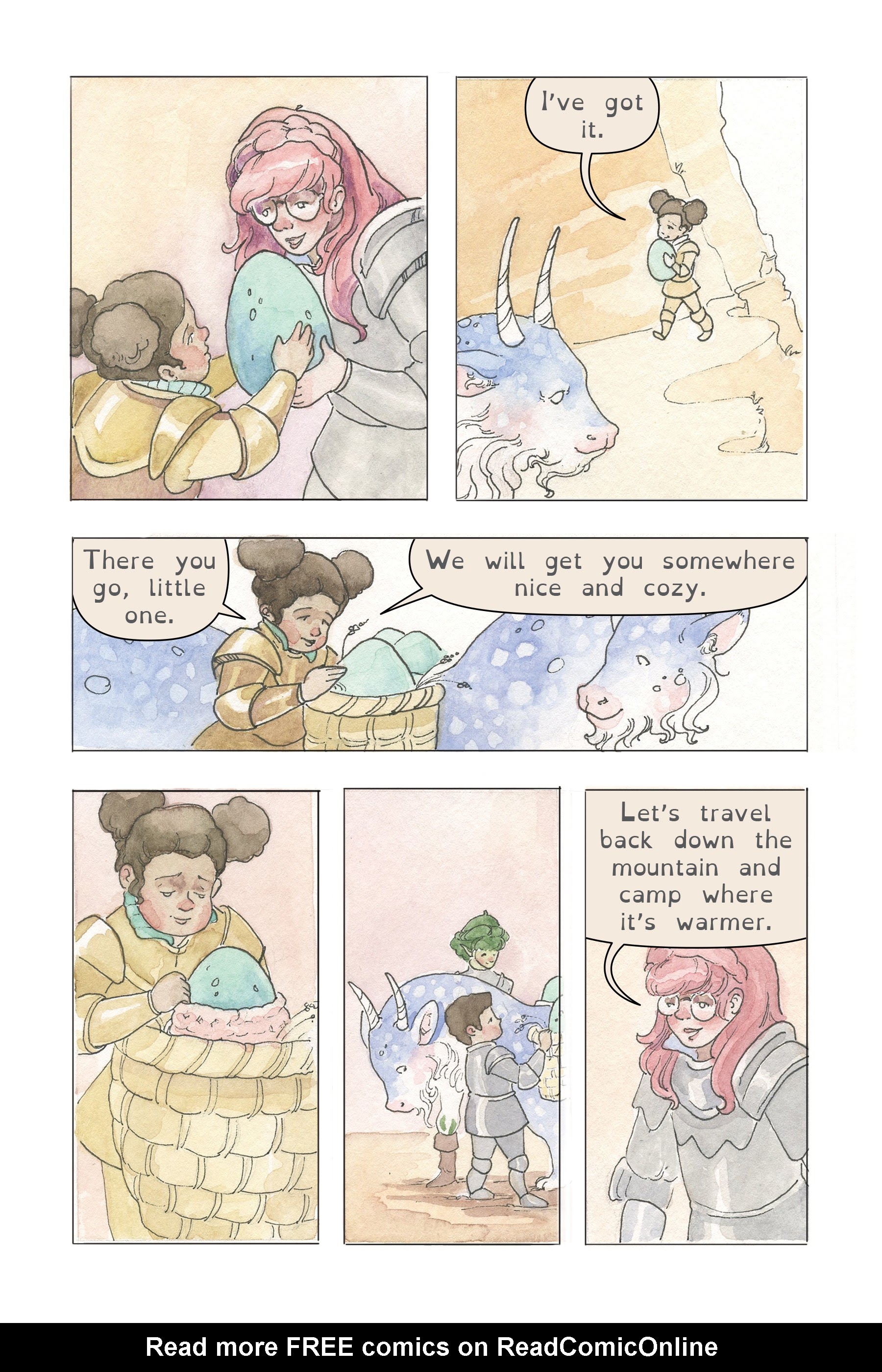 Read online Emiline: Knight in Training comic -  Issue # Full - 22