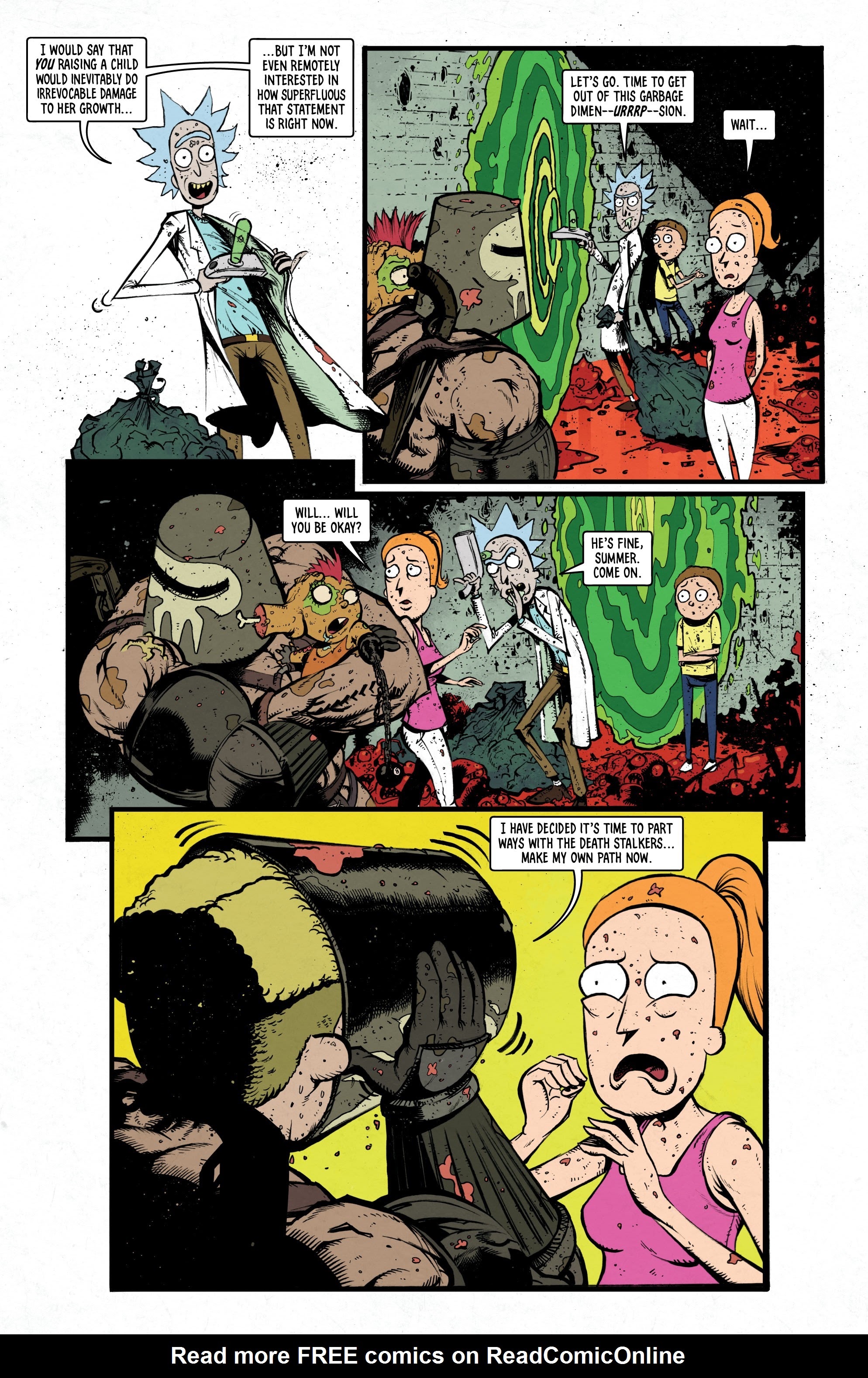 Read online Rick and Morty Presents: Death Stalkers comic -  Issue # Full - 30