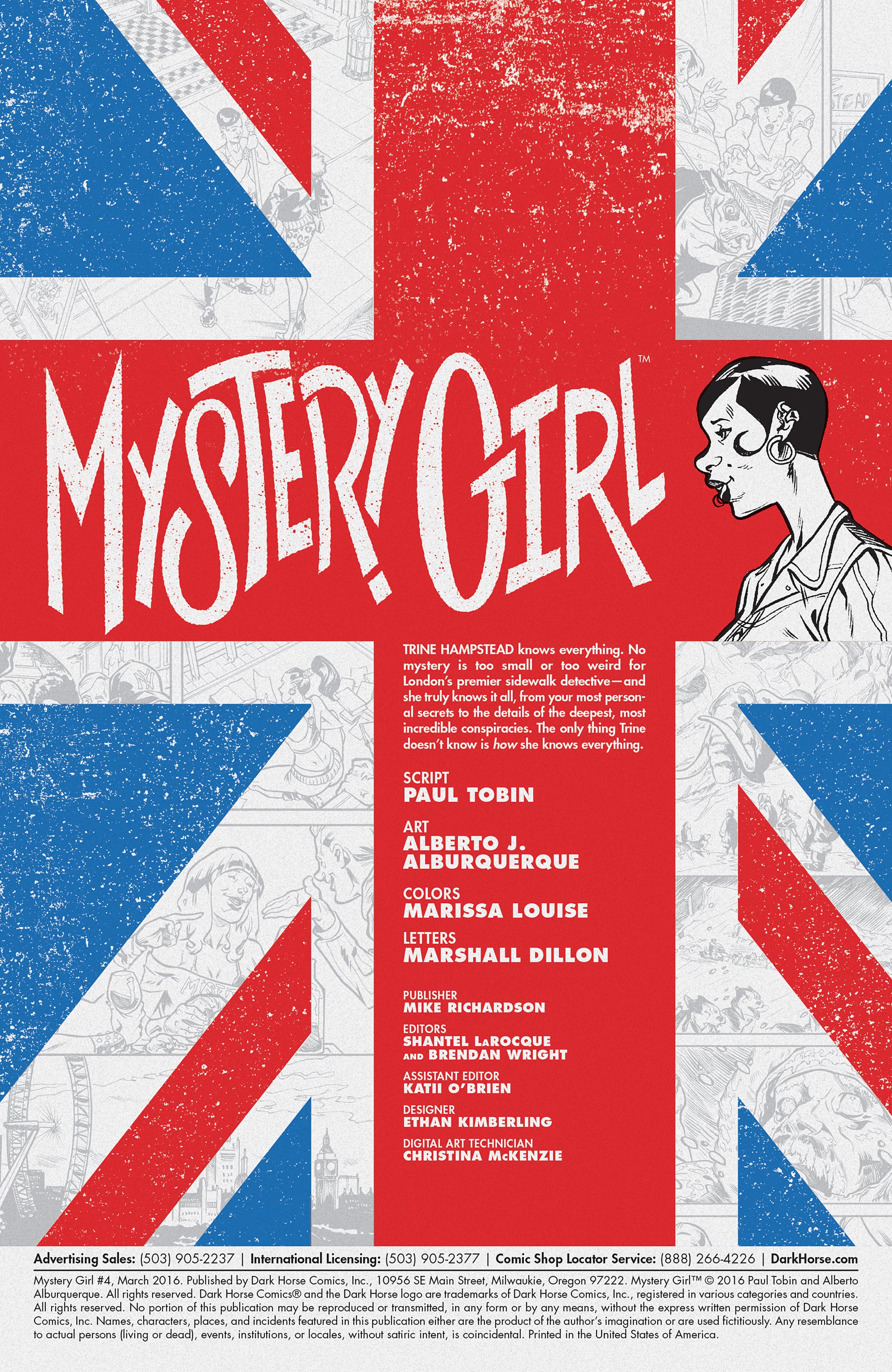 Read online Mystery Girl comic -  Issue #4 - 2