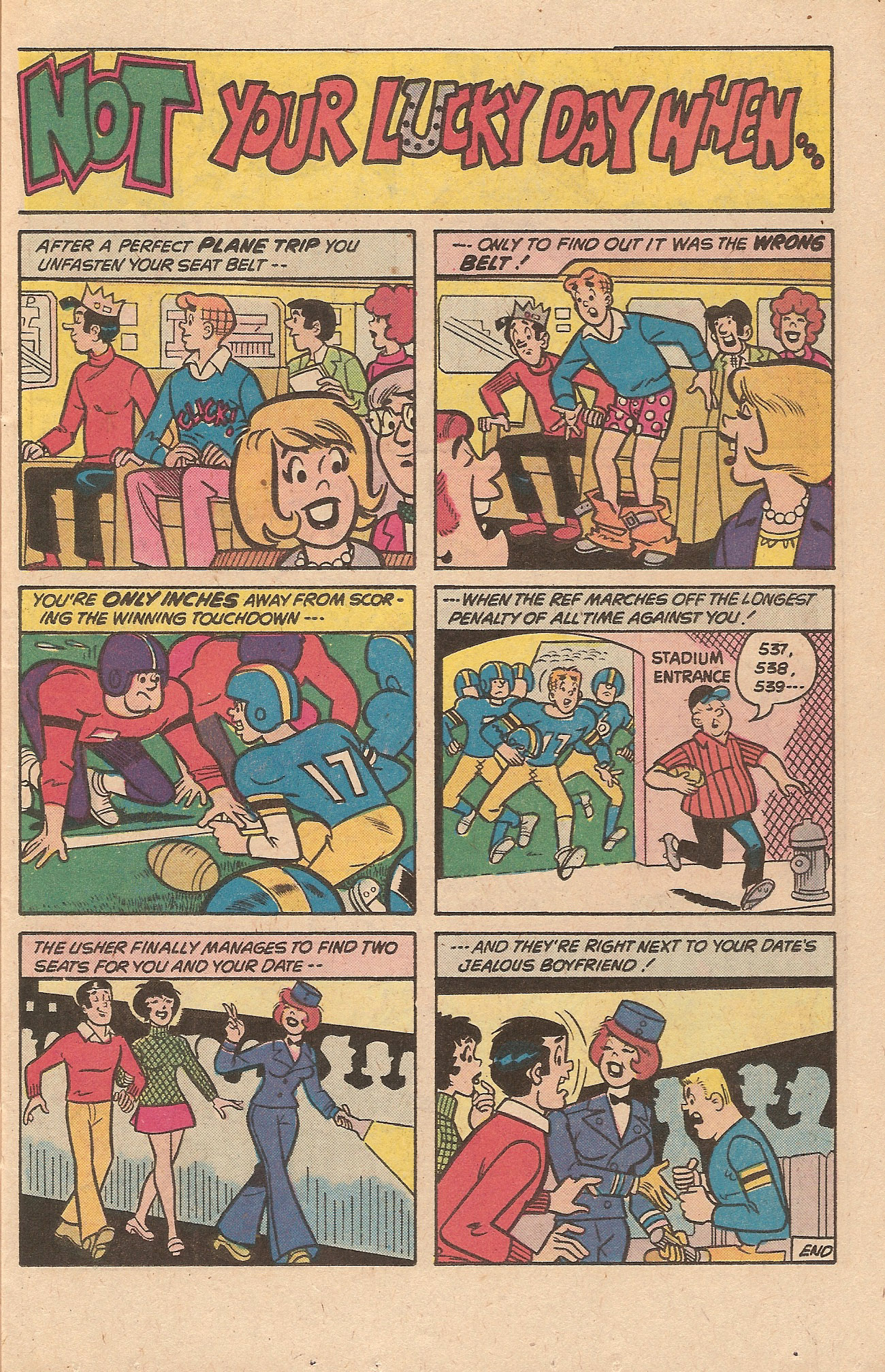 Read online Jughead's Jokes comic -  Issue #62 - 15
