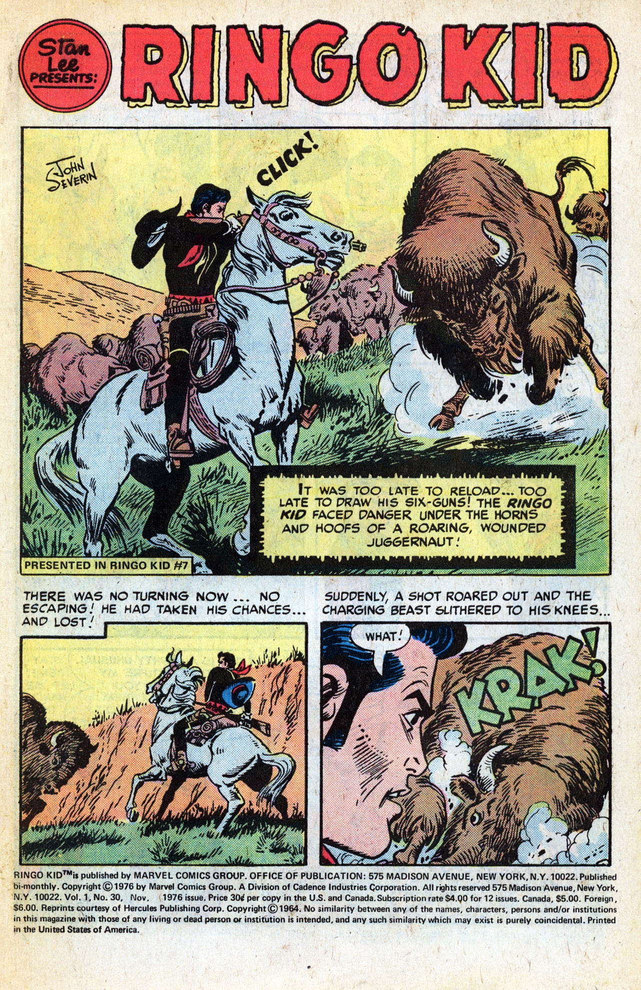 Read online Ringo Kid (1970) comic -  Issue #30 - 3