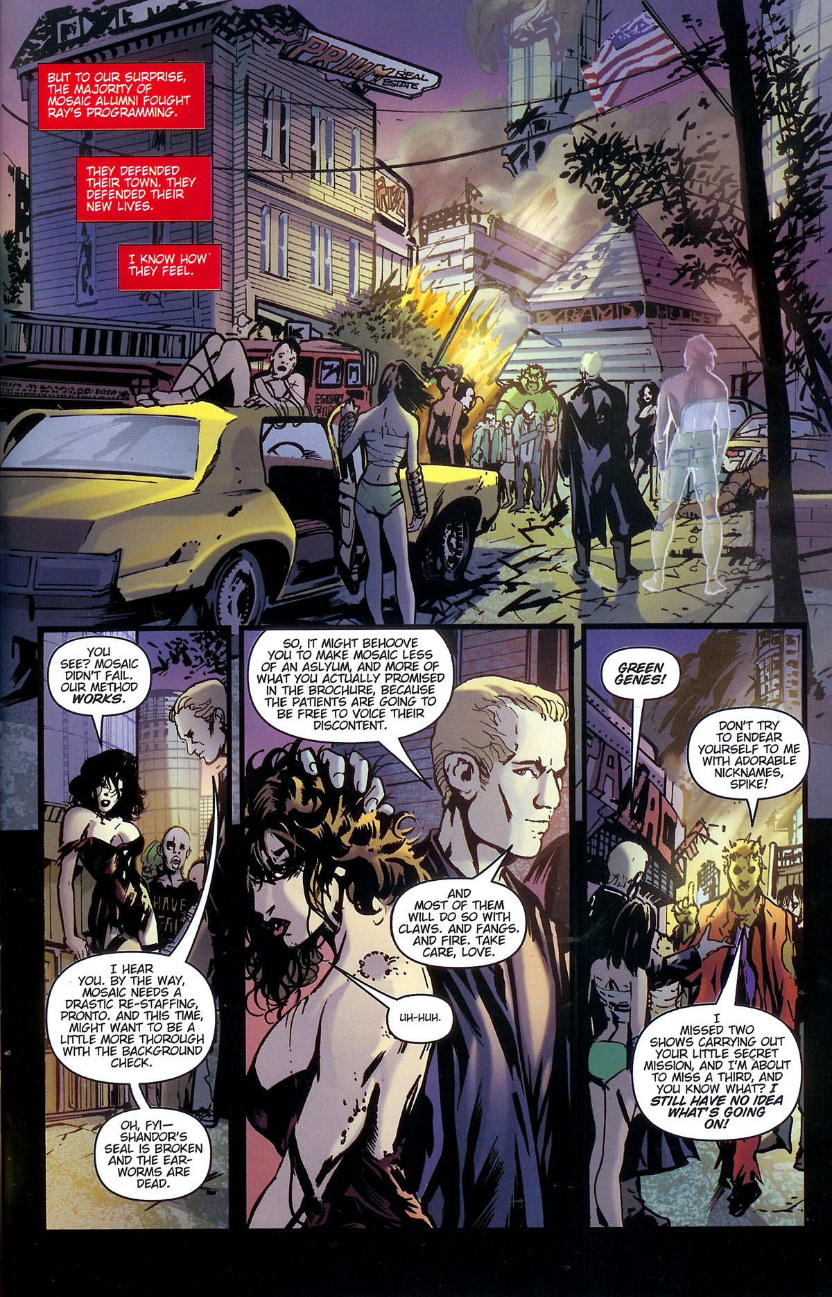Read online Spike: Asylum comic -  Issue #5 - 23
