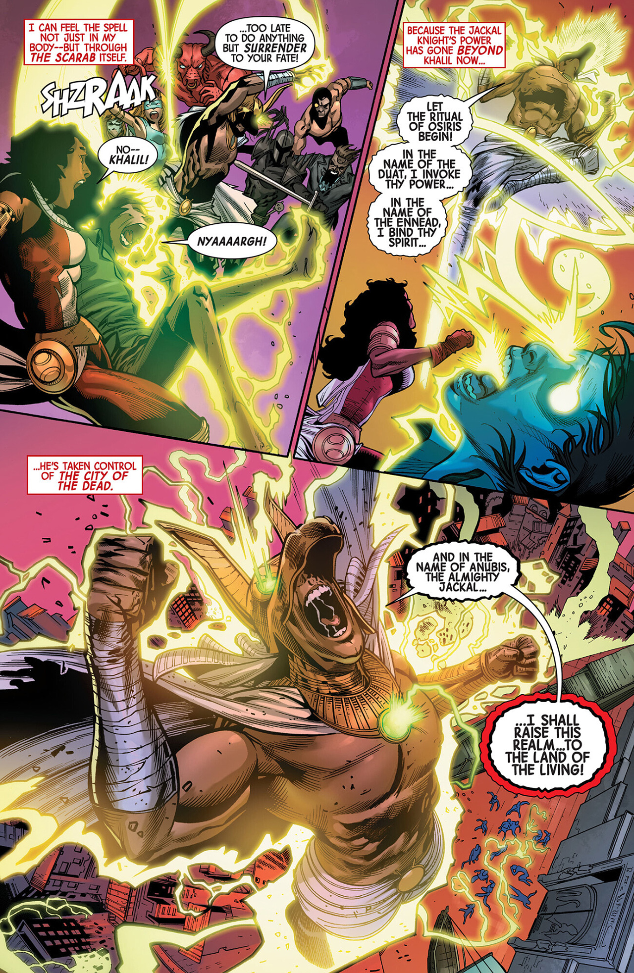 Read online Moon Knight: City of the Dead comic -  Issue #4 - 17