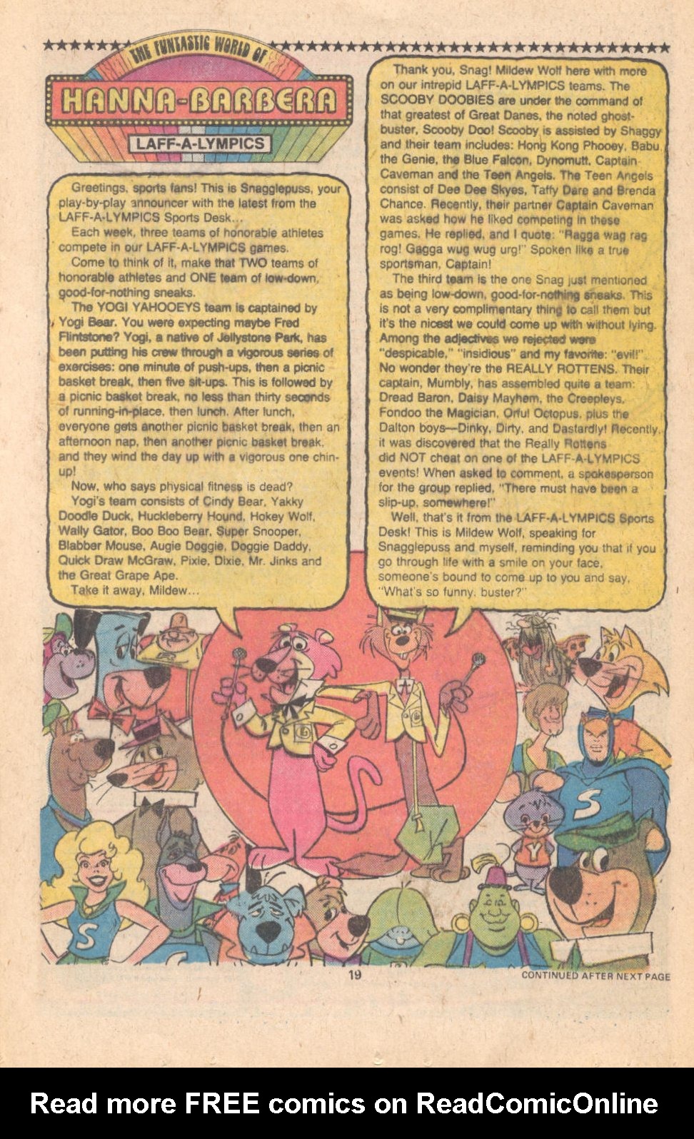 Read online Laff-a-lympics comic -  Issue #1 - 13