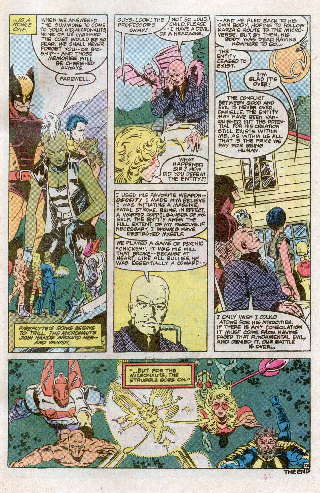 Read online The X-Men and the Micronauts comic -  Issue #4 - 32