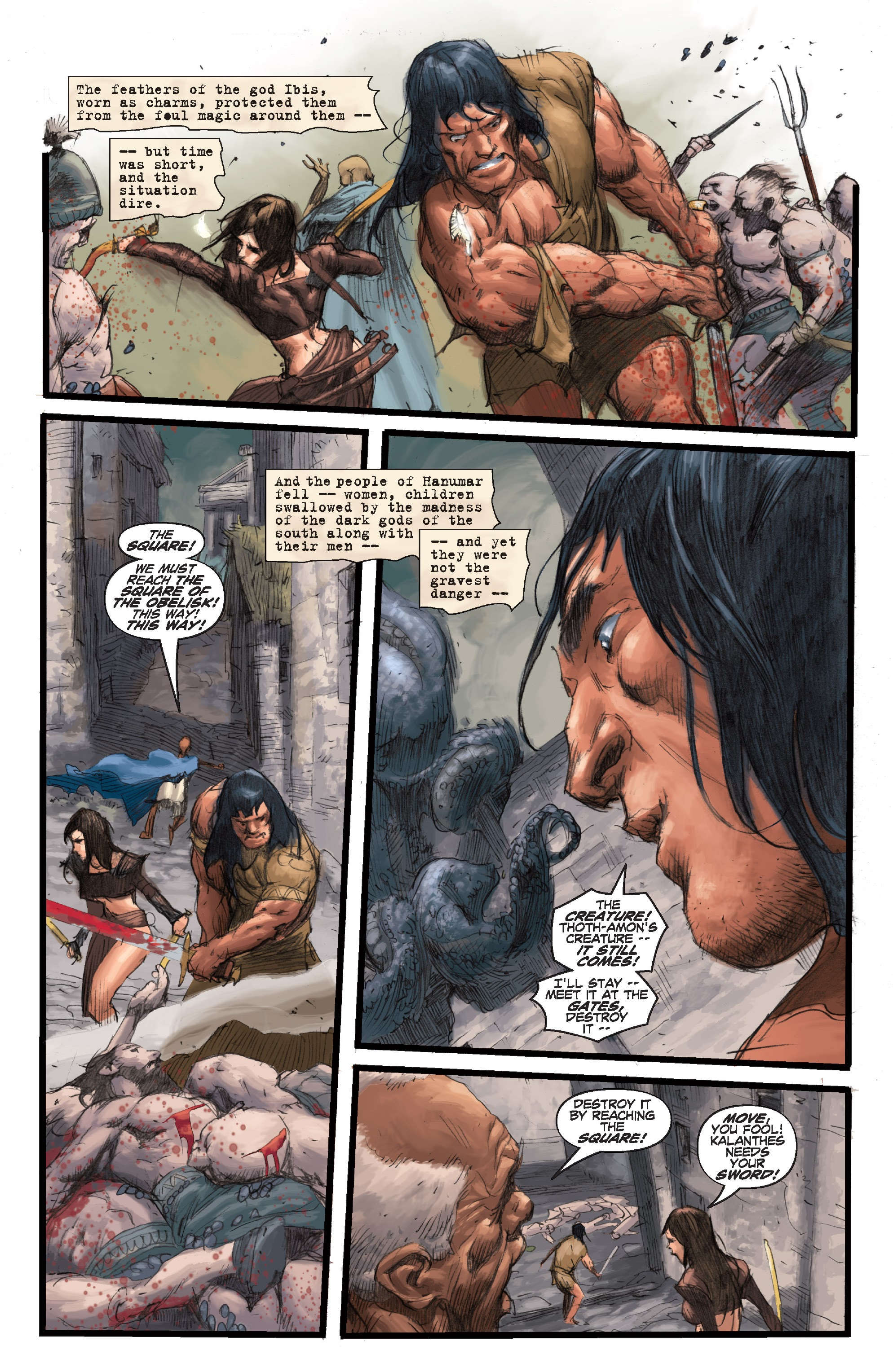 Read online Conan Chronicles Epic Collection comic -  Issue # TPB Out of the Darksome Hills (Part 4) - 21