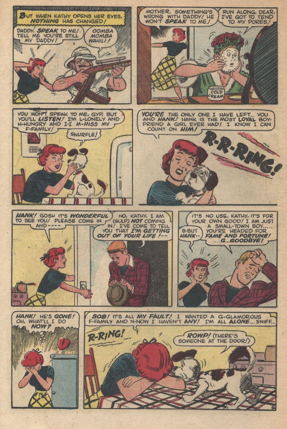 Read online Kathy (1949) comic -  Issue #3 - 8
