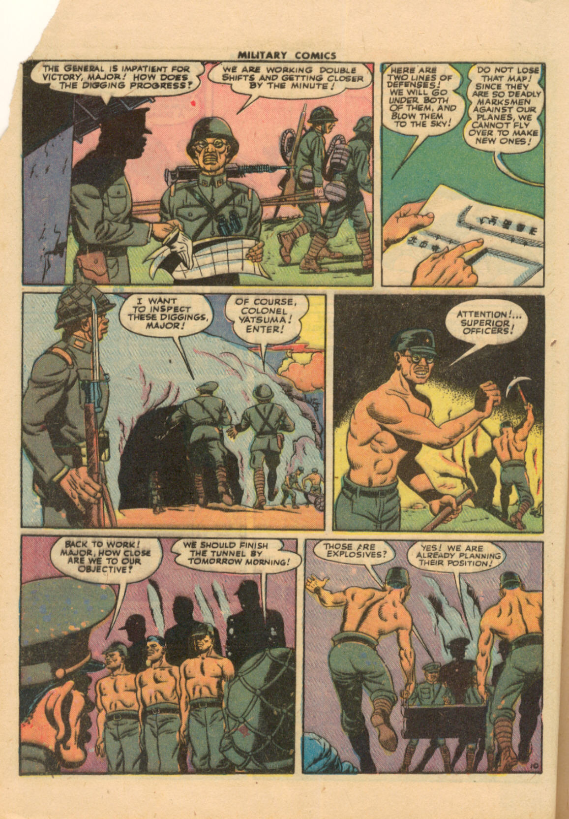Read online Military Comics comic -  Issue #33 - 12