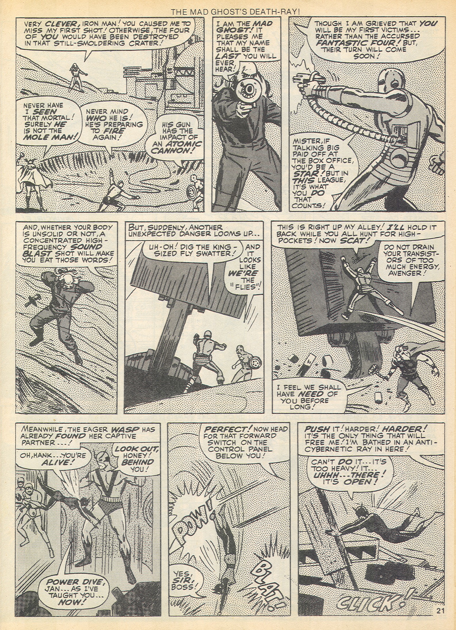 Read online The Avengers (1973) comic -  Issue #9 - 21