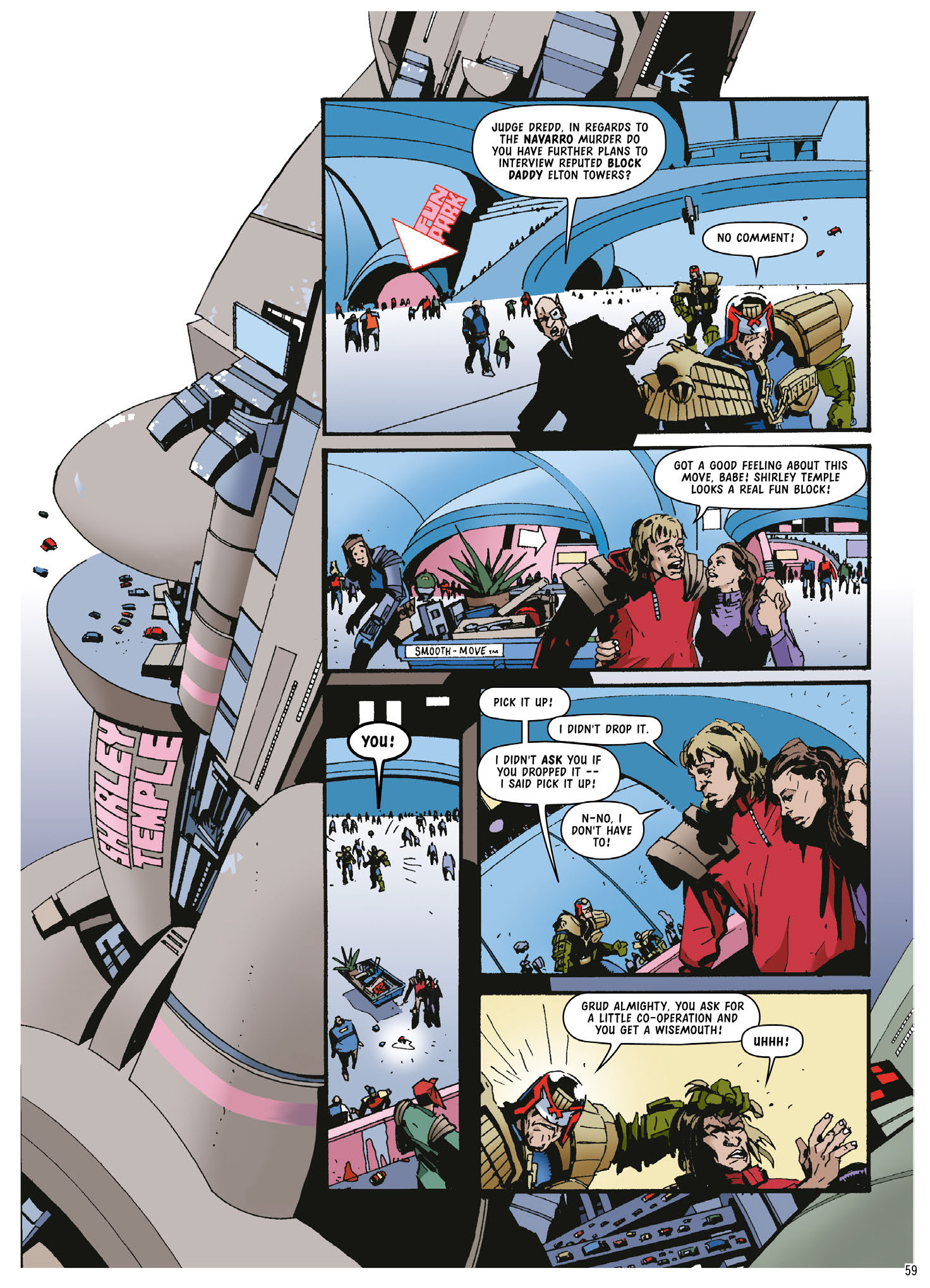 Read online Judge Dredd: The Complete Case Files comic -  Issue # TPB 32 (Part 1) - 61