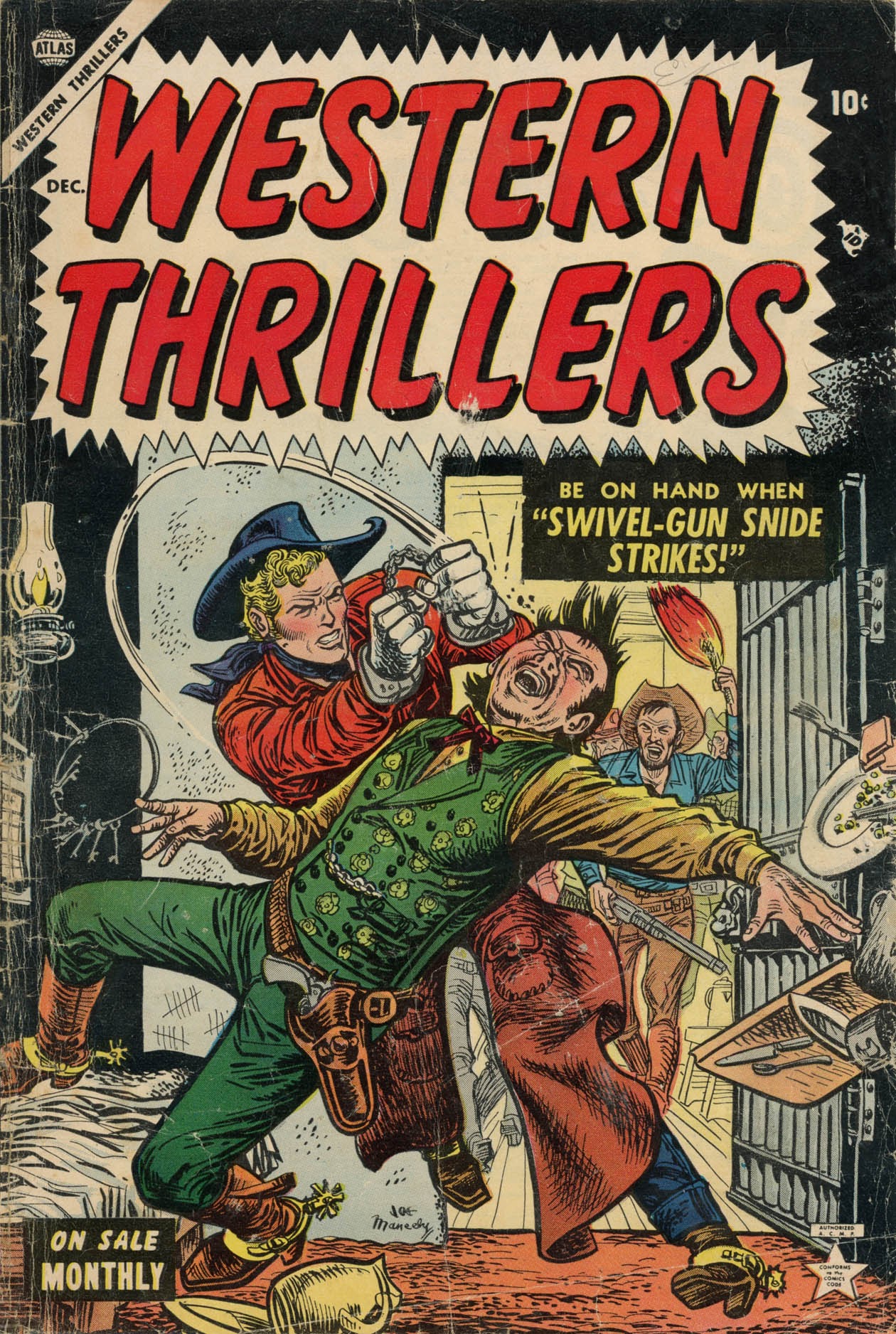 Read online Western Thrillers (1954) comic -  Issue #2 - 1