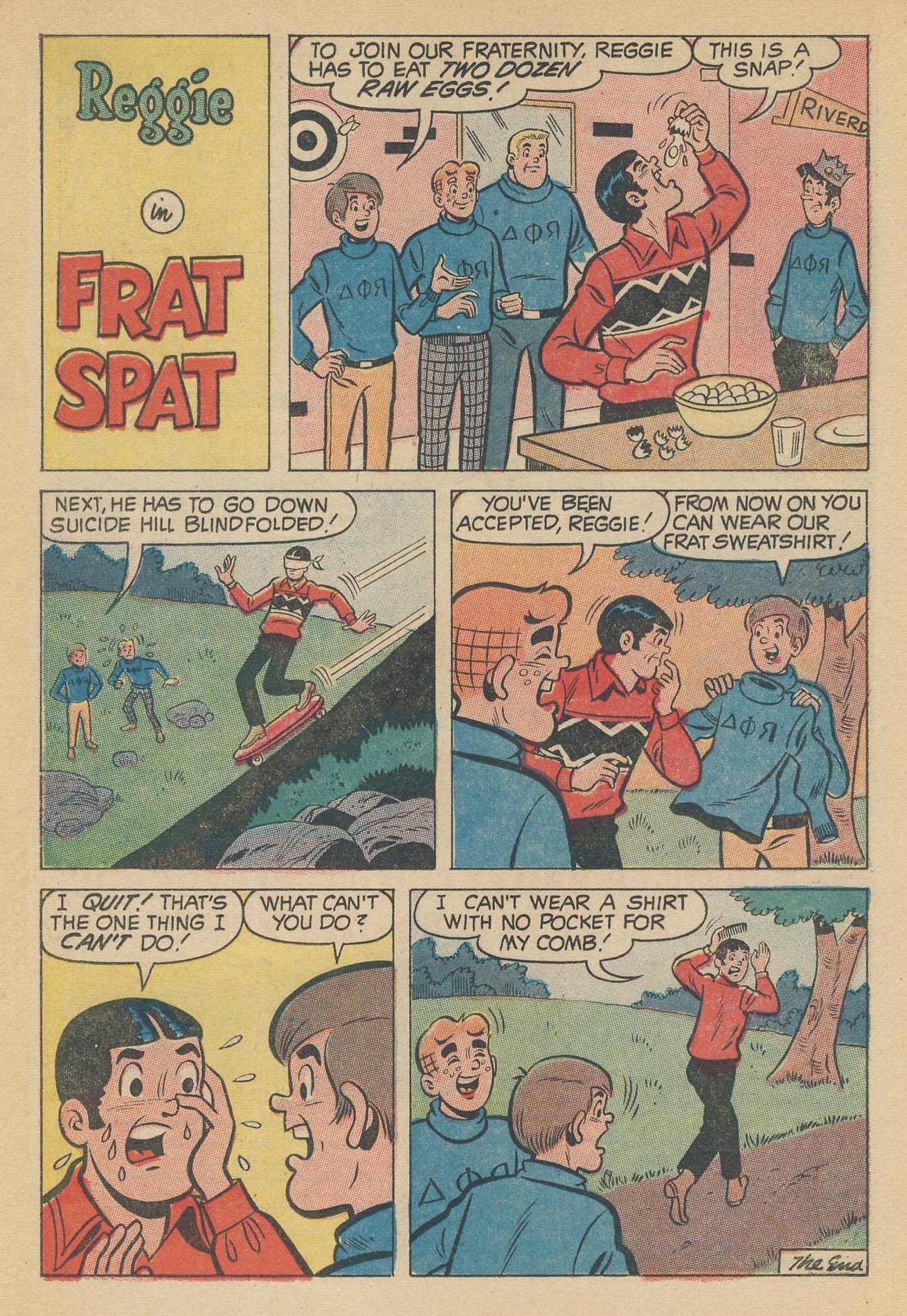 Read online Reggie's Wise Guy Jokes comic -  Issue #14 - 18