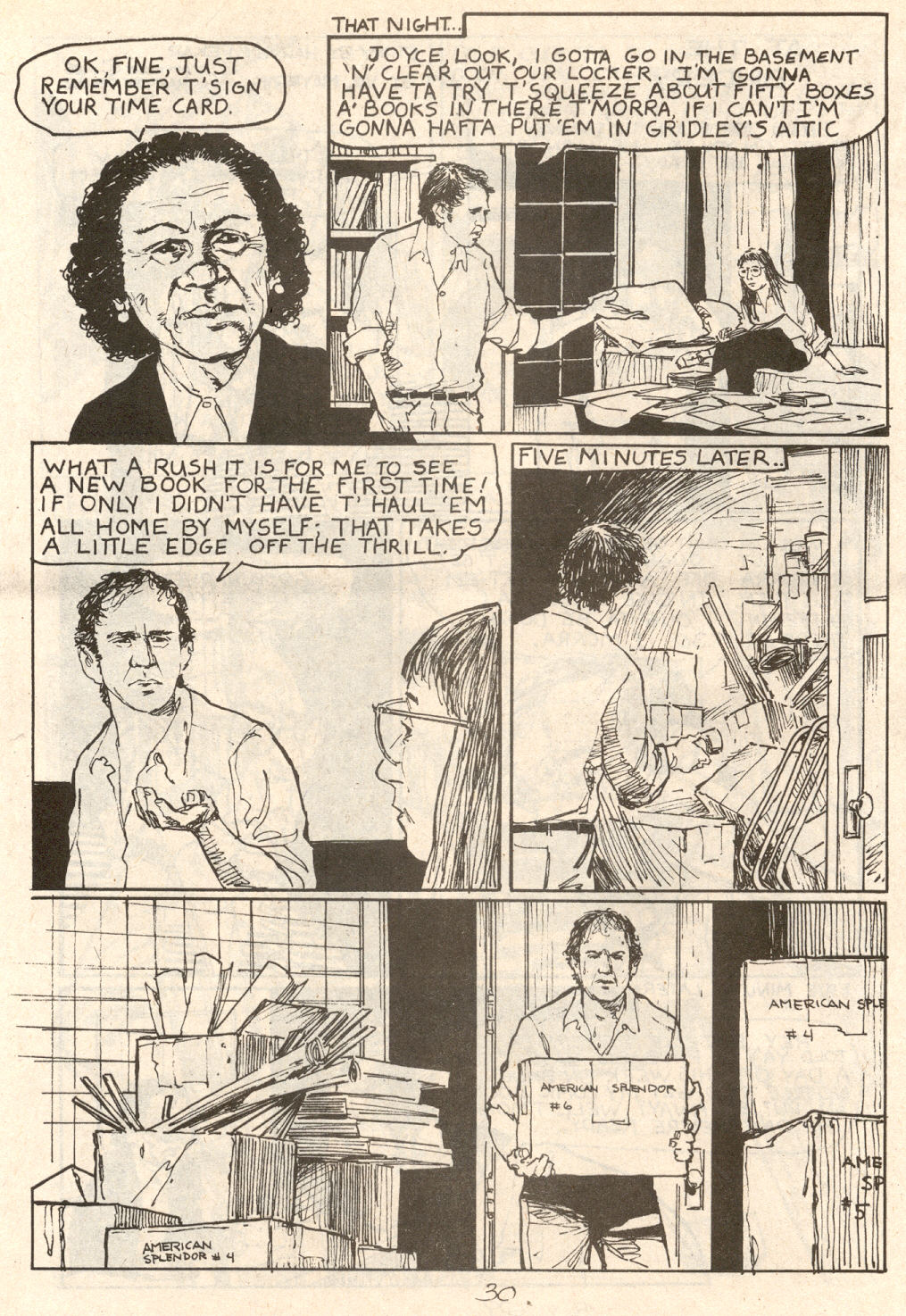 Read online American Splendor (1976) comic -  Issue #11 - 33
