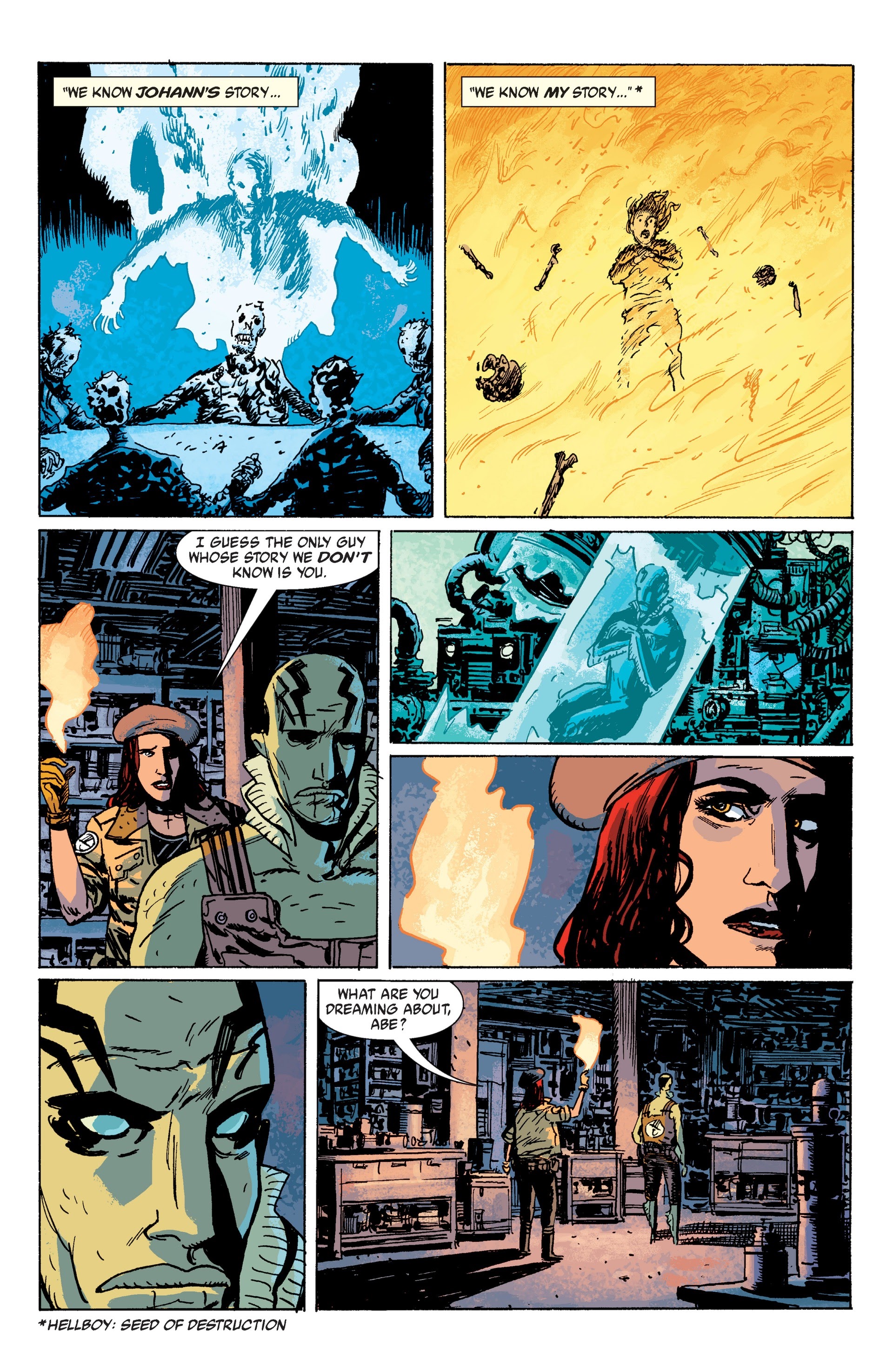 Read online Hellboy Universe Essentials: B.P.R.D. comic -  Issue # TPB - 25