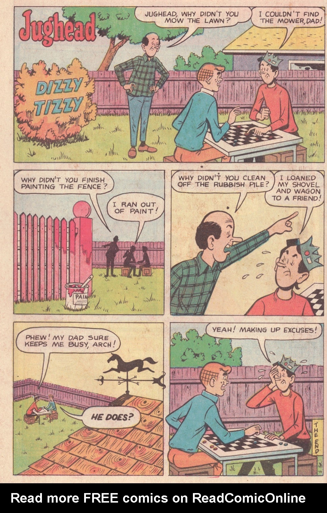 Read online Jughead's Jokes comic -  Issue #9 - 44