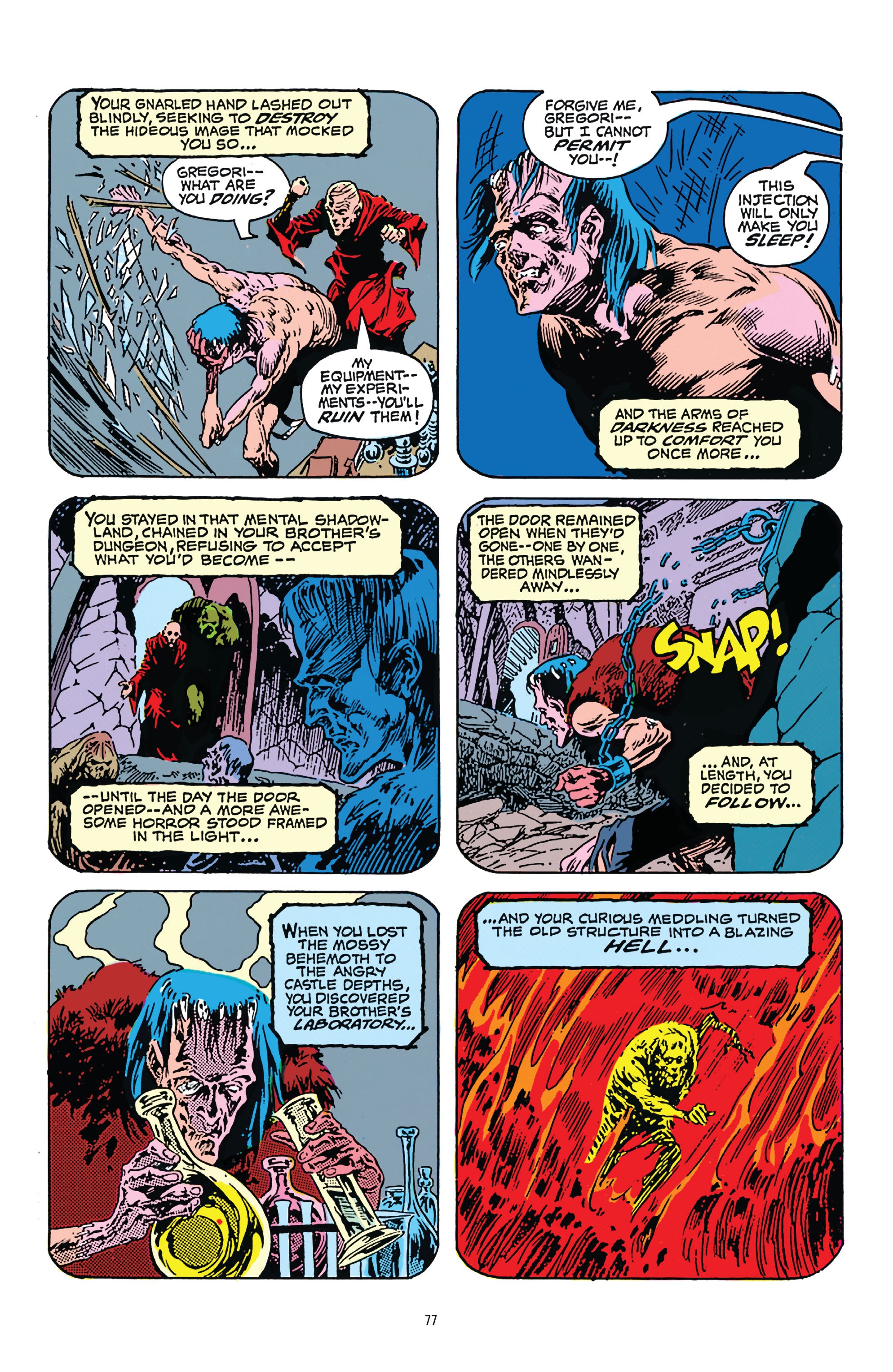 Read online Swamp Thing: The Bronze Age comic -  Issue # TPB 1 (Part 1) - 77