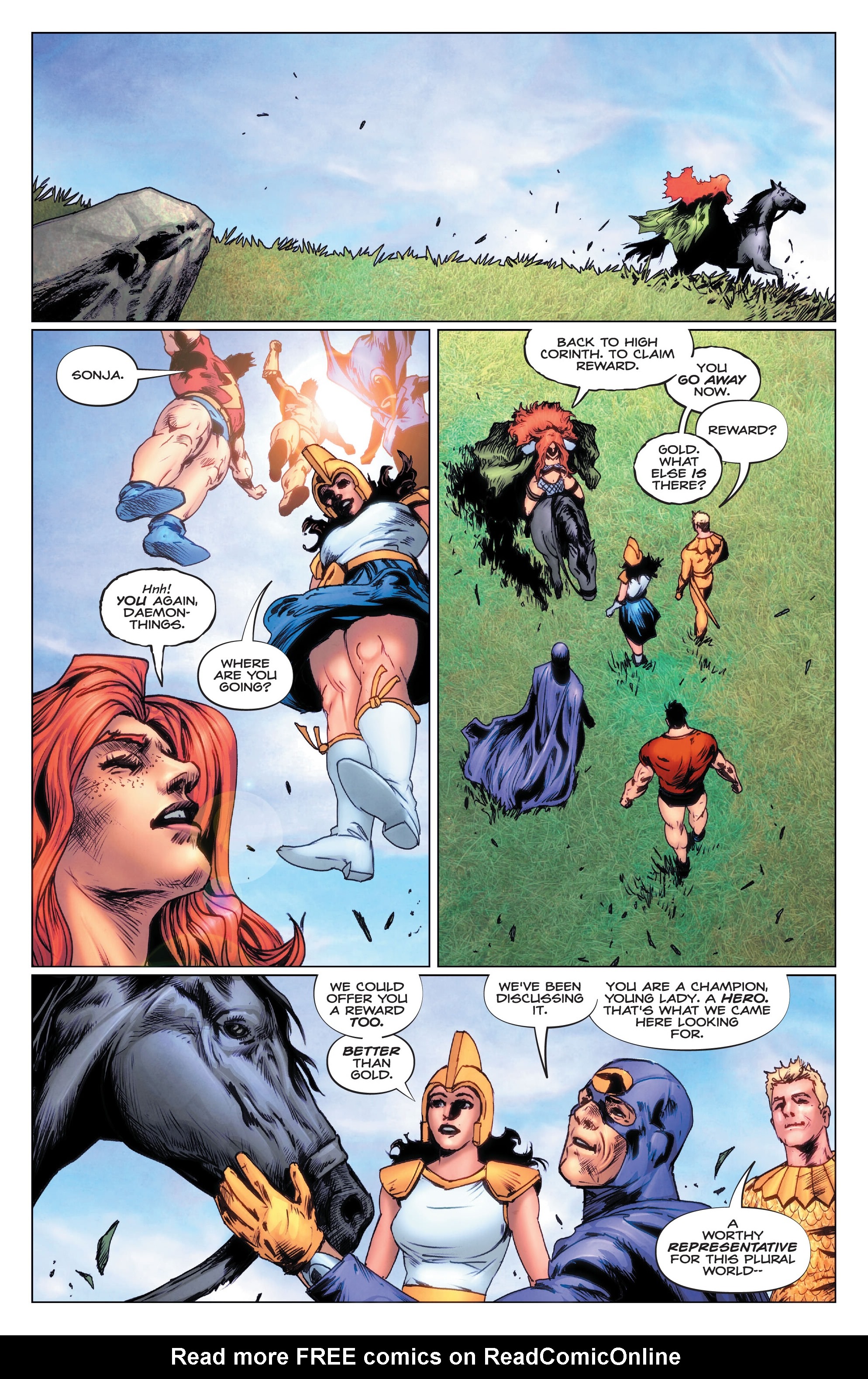 Read online Red Sonja: The Superpowers comic -  Issue # TPB (Part 1) - 71