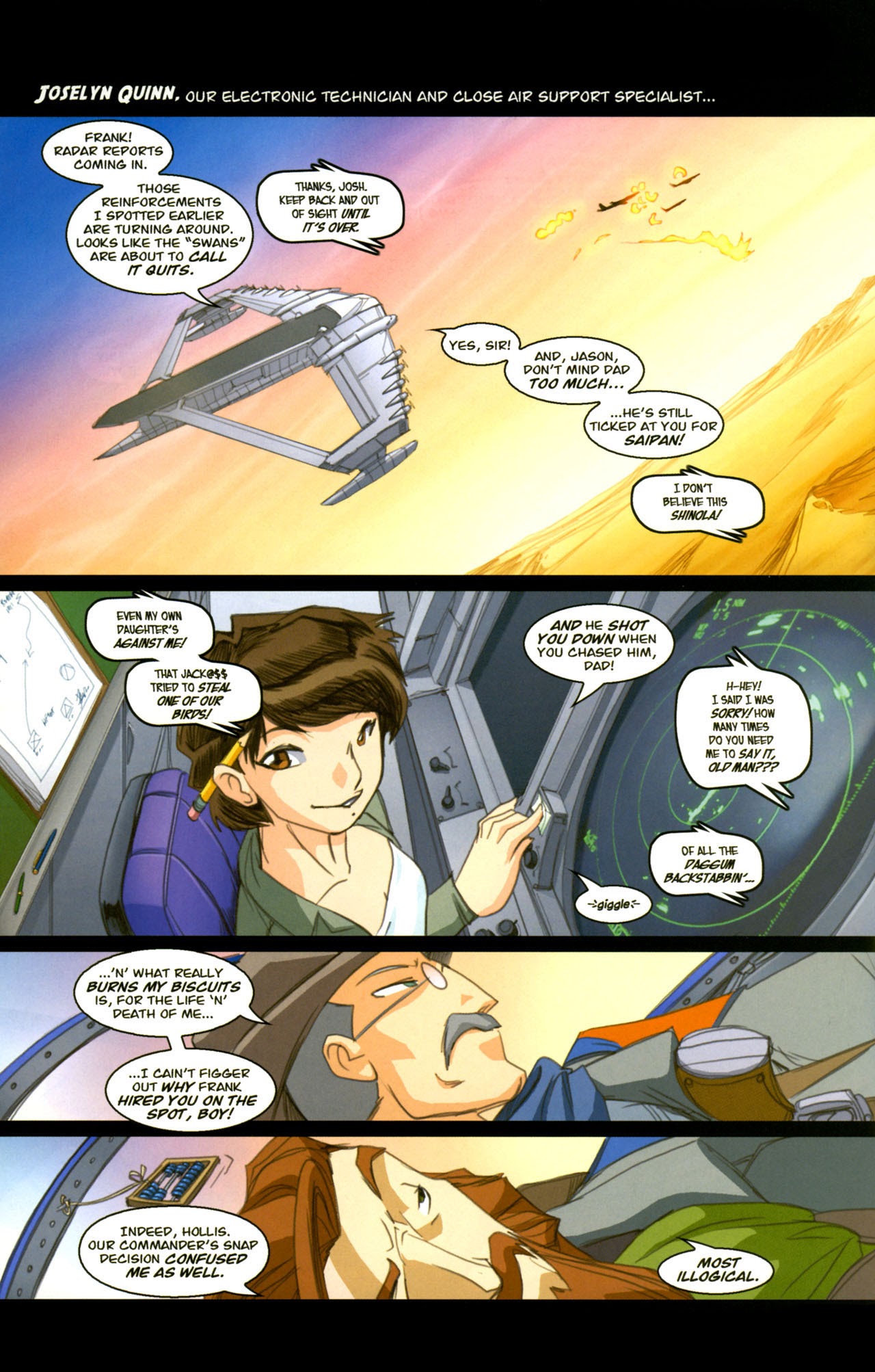 Read online Sky Sharks comic -  Issue #1 - 7