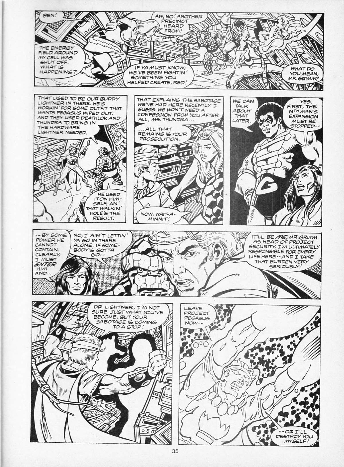 Read online Rampage Monthly comic -  Issue #45 - 35