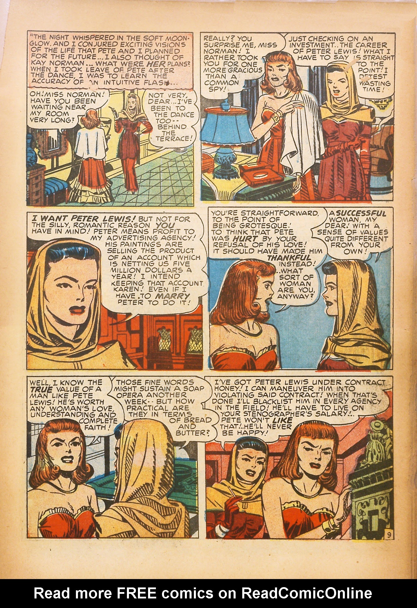 Read online Young Love (1949) comic -  Issue #1 - 11