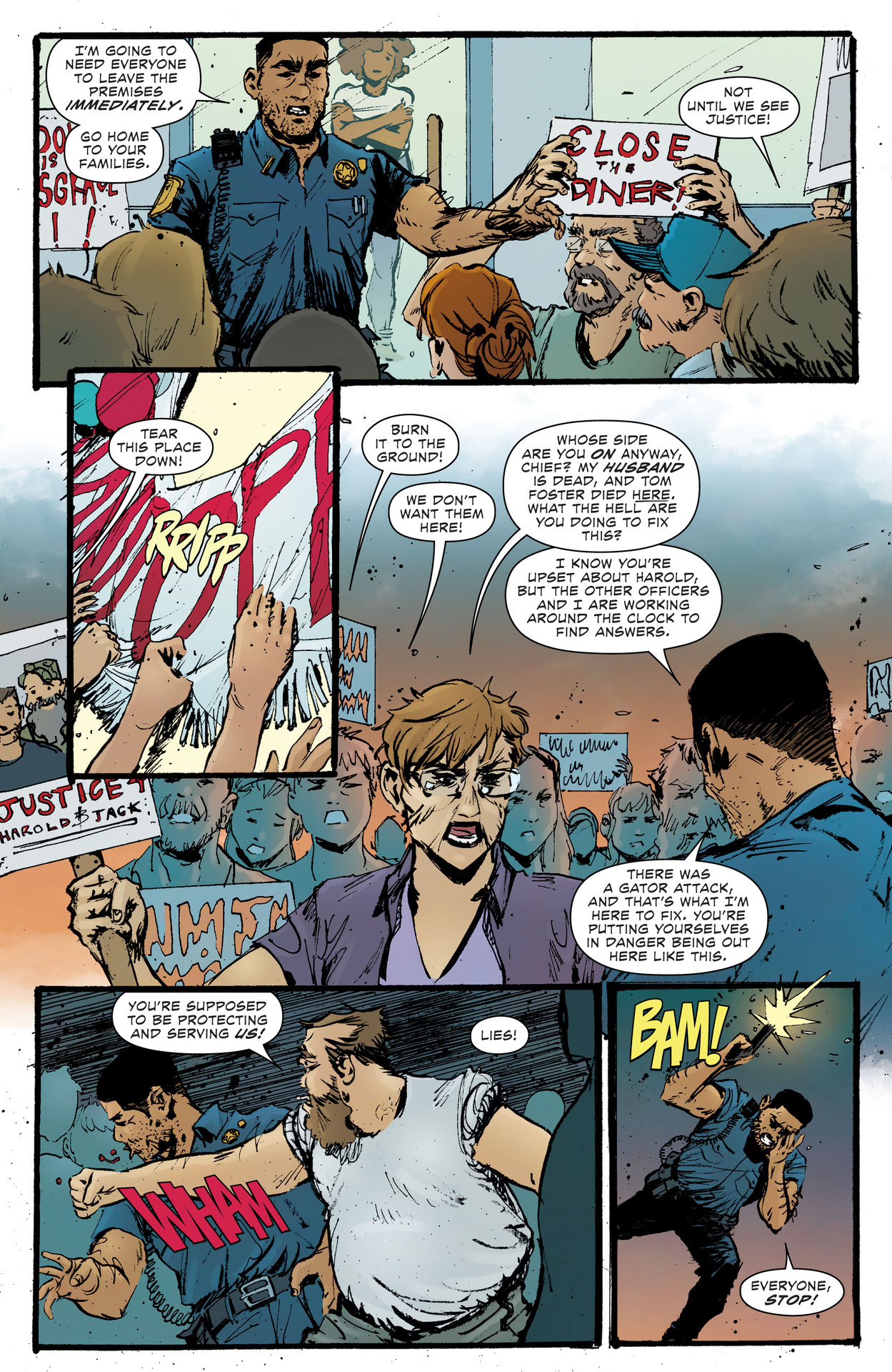 Read online Dark Spaces: Good Deeds comic -  Issue #5 - 7