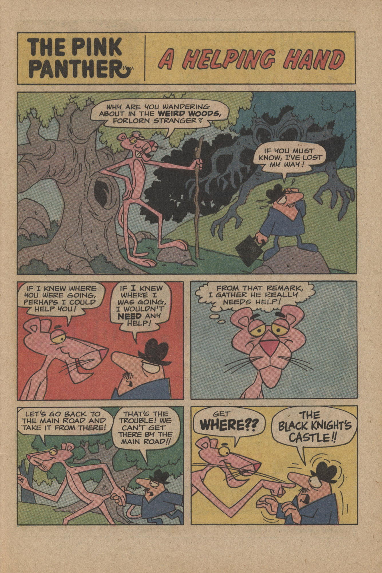 Read online The Pink Panther (1971) comic -  Issue #20 - 29