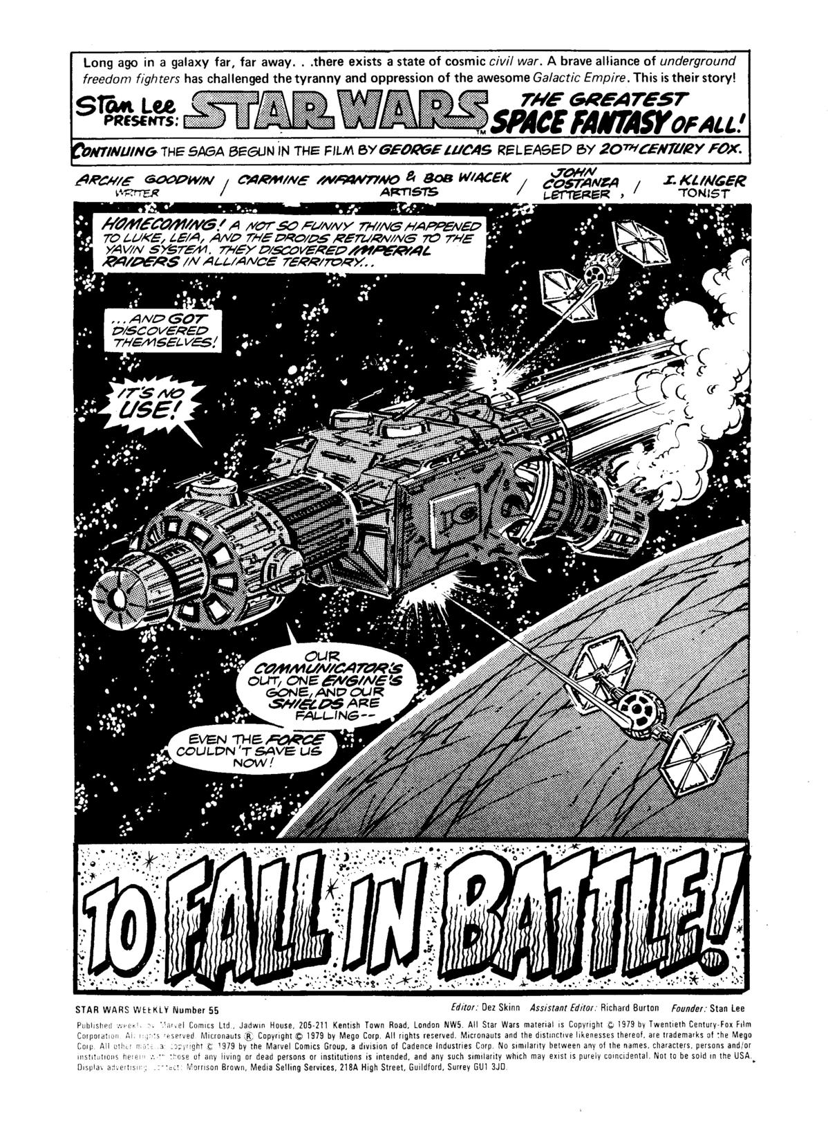 Read online Star Wars Weekly comic -  Issue #55 - 3