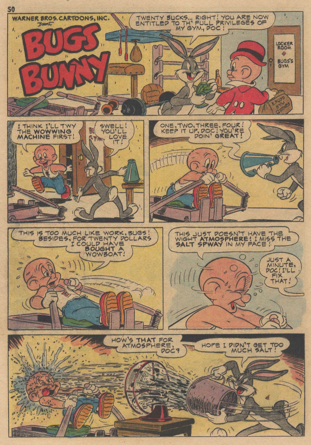 Read online Bugs Bunny's Christmas Funnies comic -  Issue # TPB 3 - 52