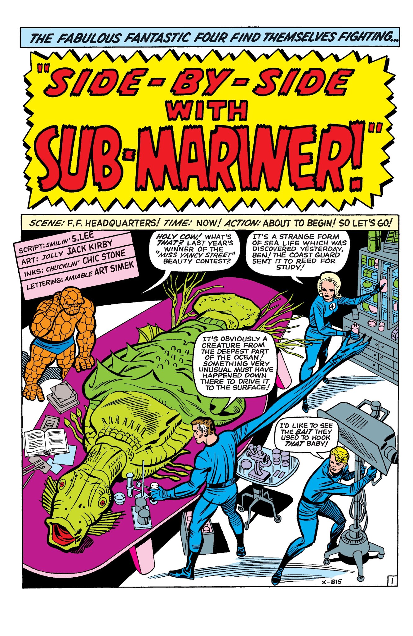 Read online Fantastic Four Epic Collection comic -  Issue # The Coming of Galactus (Part 1) - 6