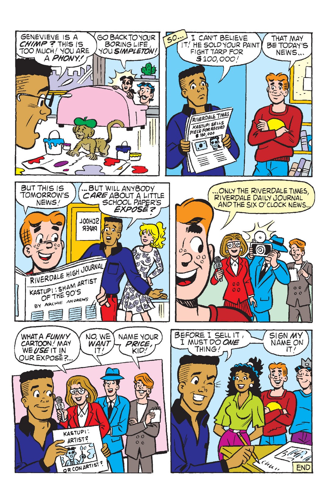 Read online Archie & Friends: Art Smarts comic -  Issue # TPB - 40