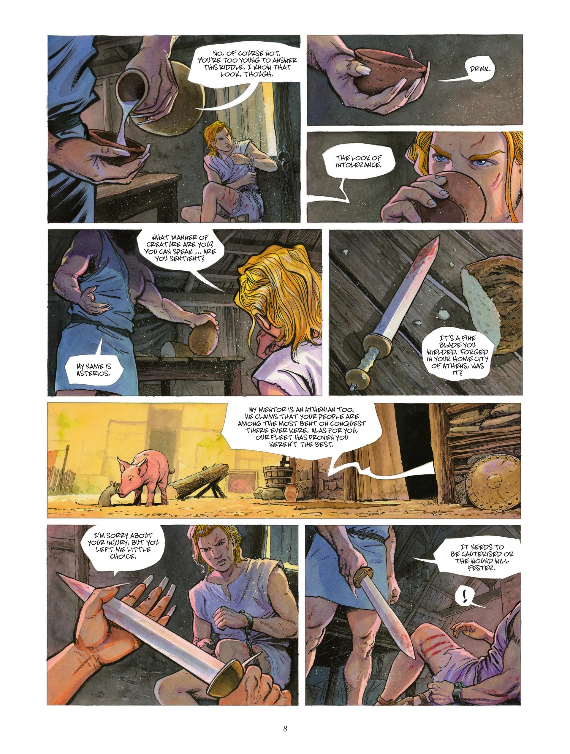 Read online Asterios: The Minotaur comic -  Issue # TPB - 9
