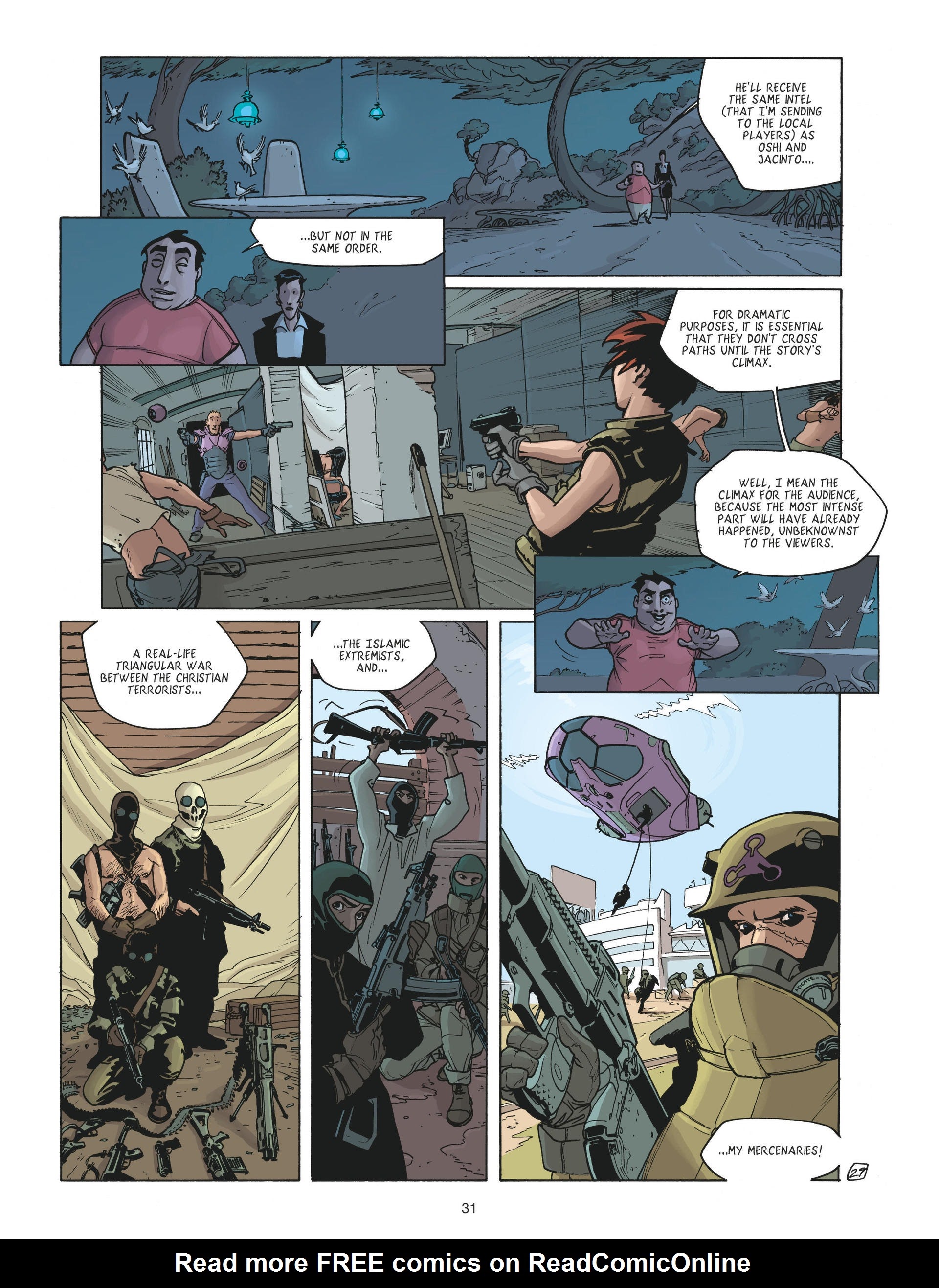 Read online Reality Show comic -  Issue #5 - 31