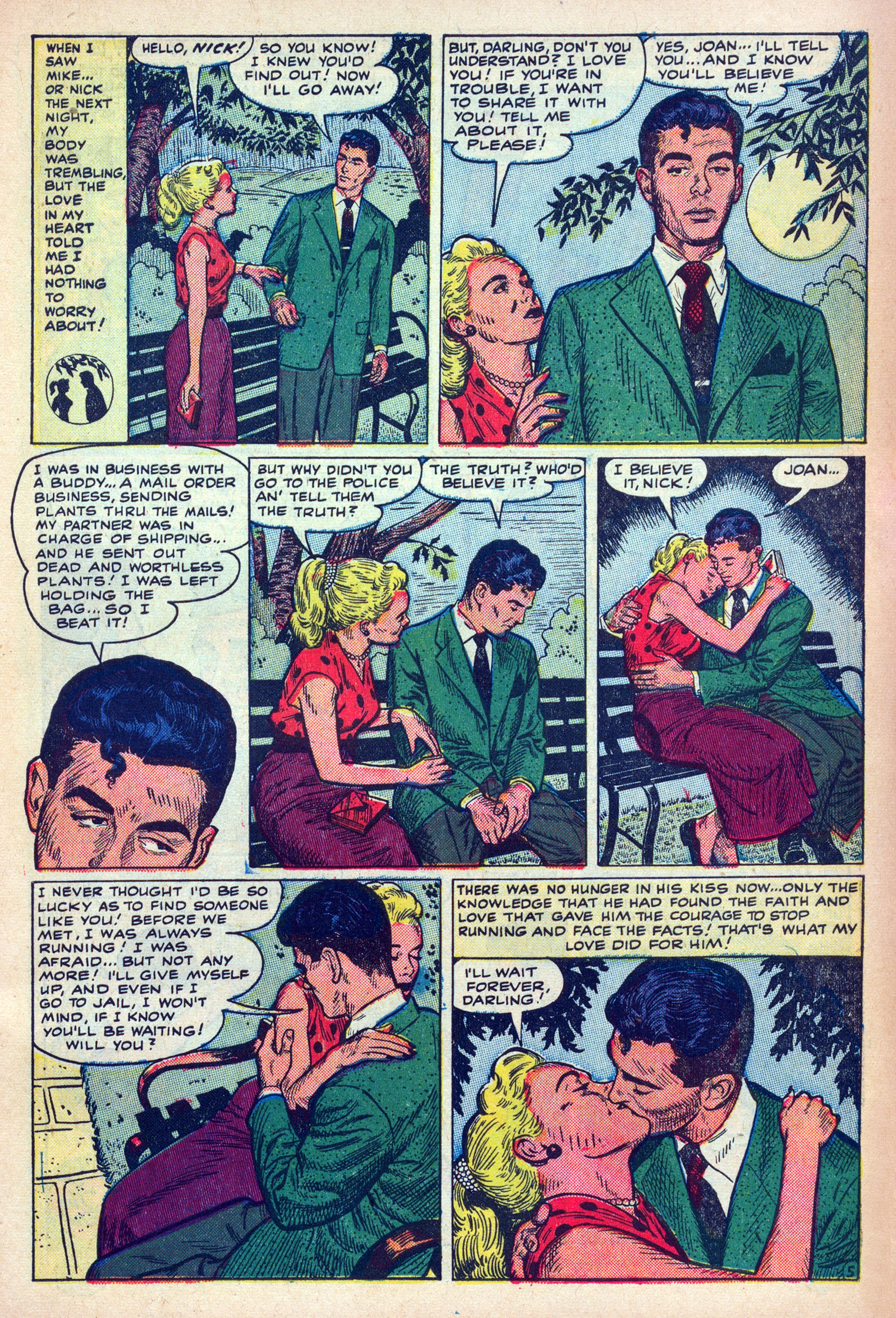 Read online Secret Story Romances comic -  Issue #4 - 7