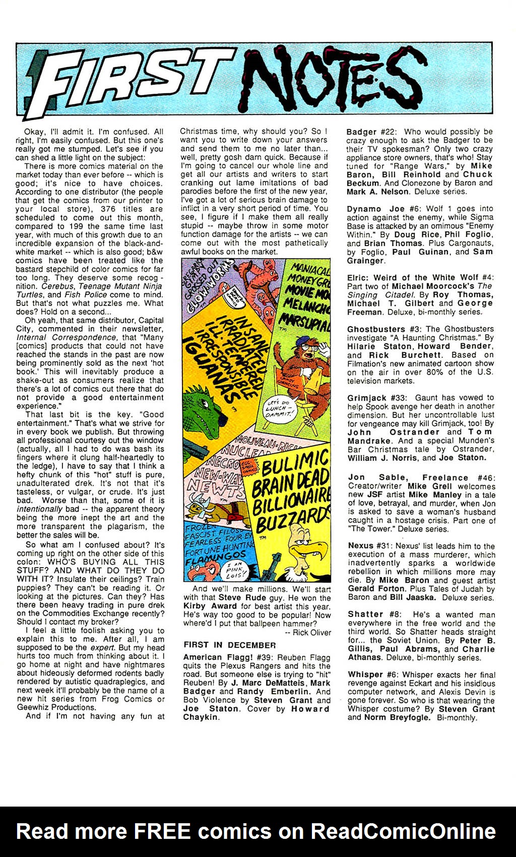 Read online Grimjack comic -  Issue #33 - 14