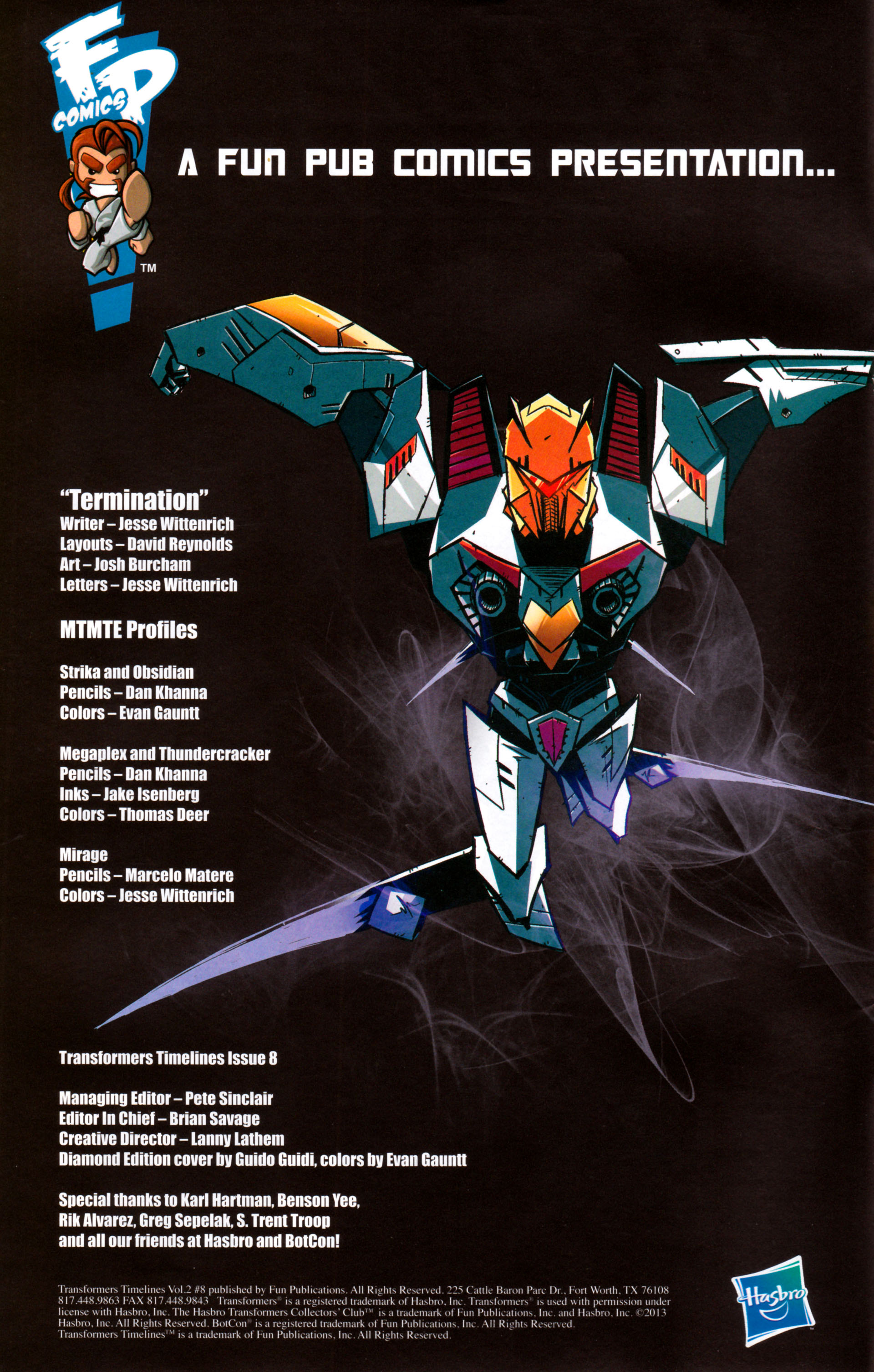 Read online Transformers: Timelines comic -  Issue #8 - 2