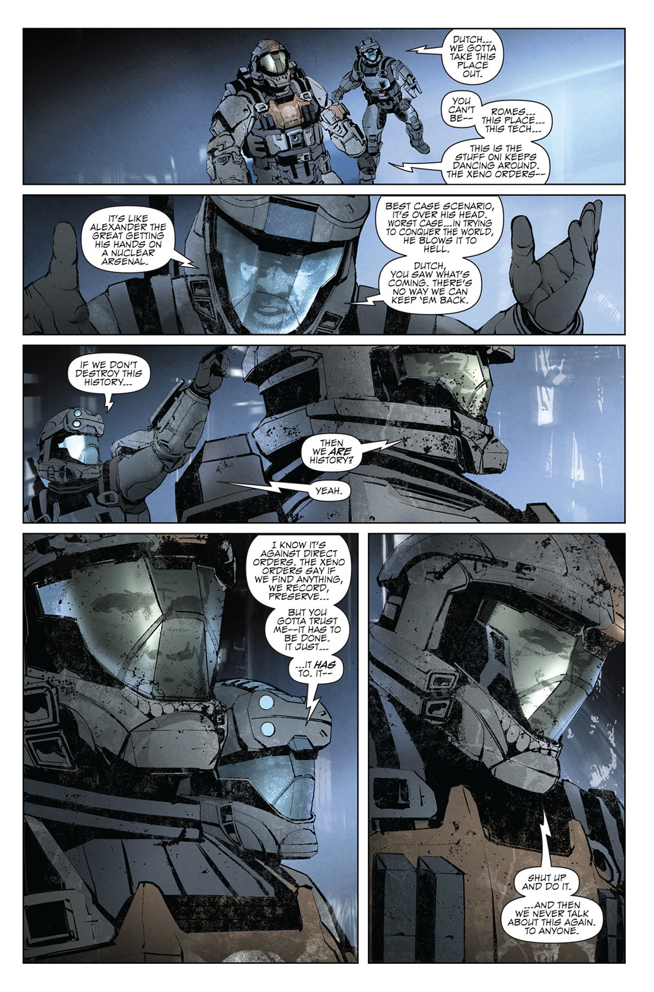 Read online Halo: Helljumper comic -  Issue # Full - 117