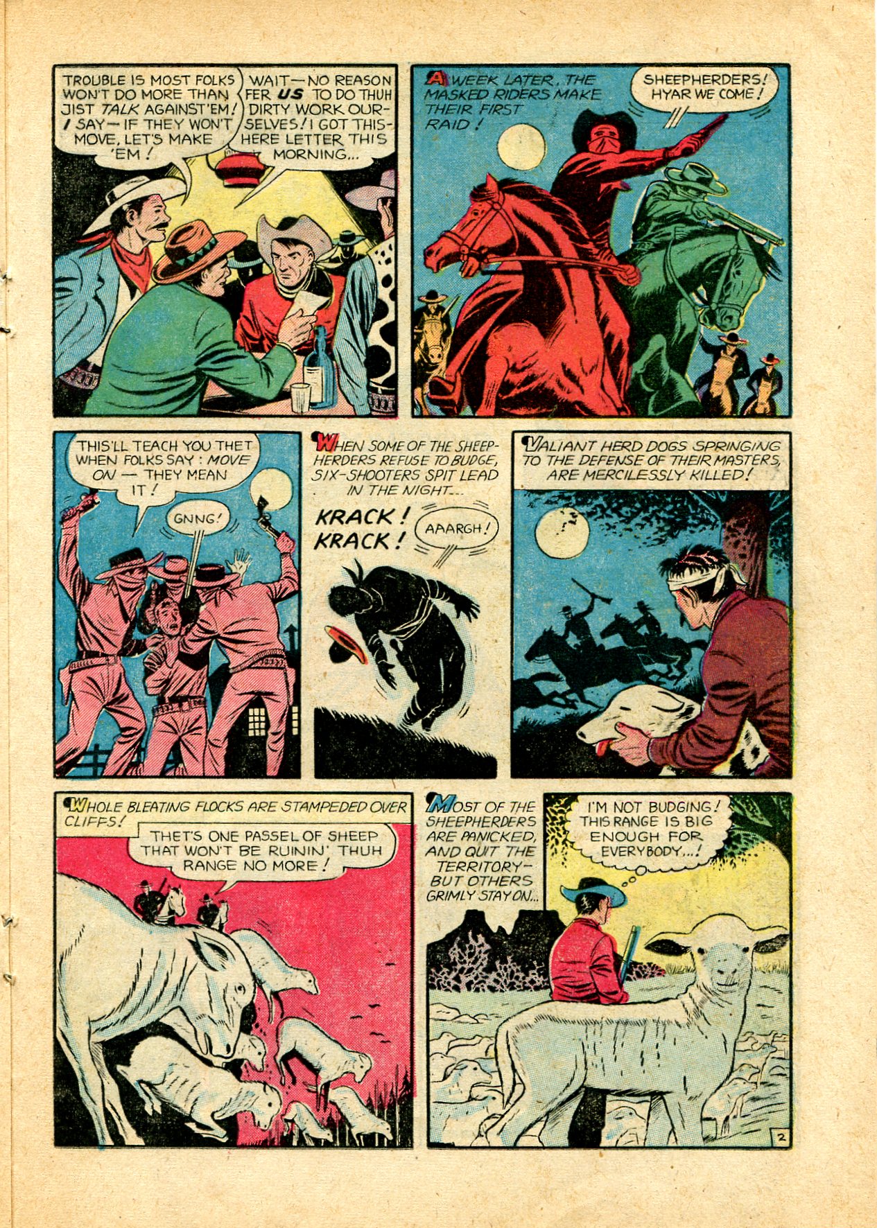 Read online Charles Starrett as The Durango Kid comic -  Issue #34 - 21