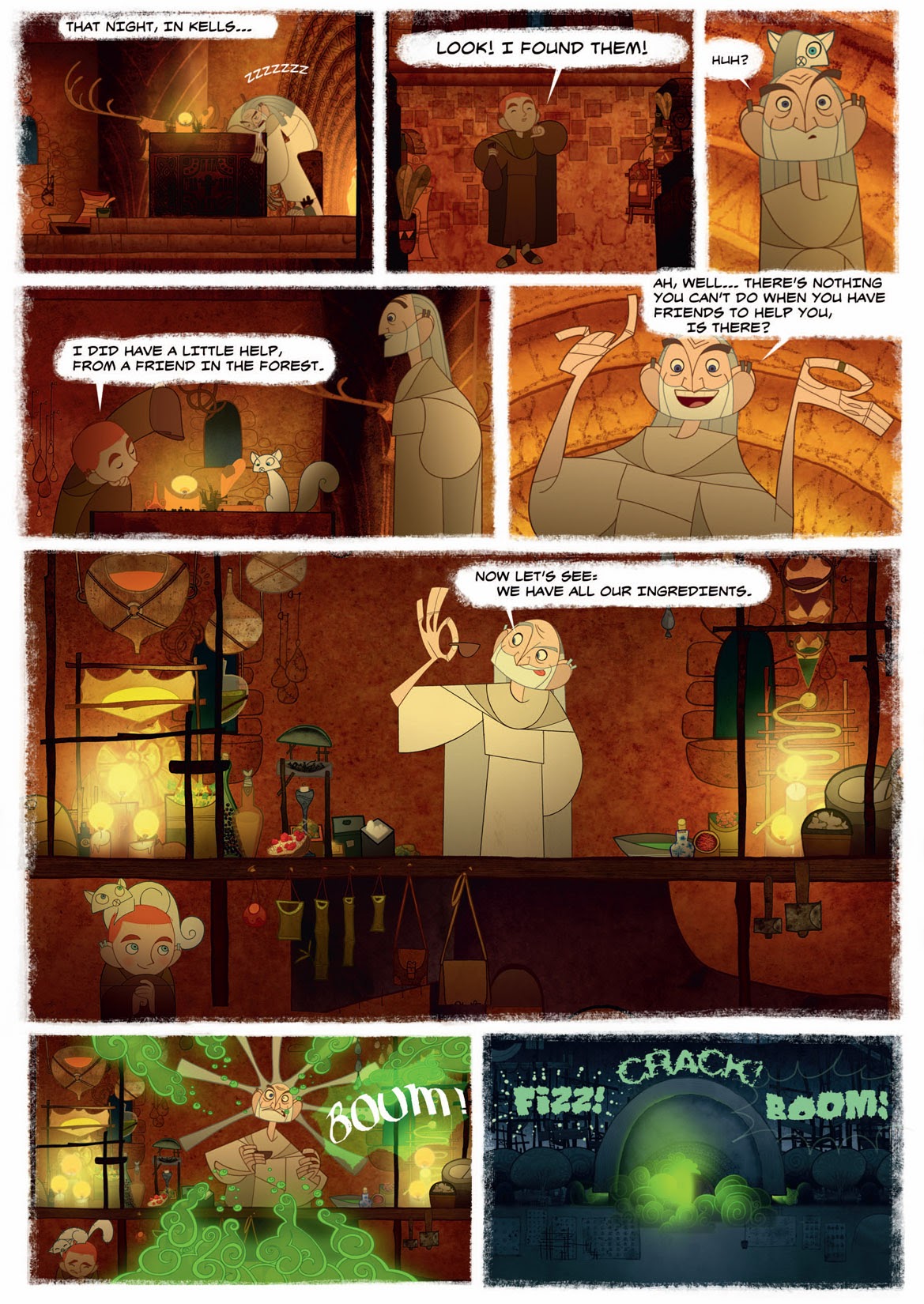 Read online The Secret Of Kells comic -  Issue # TPB - 66