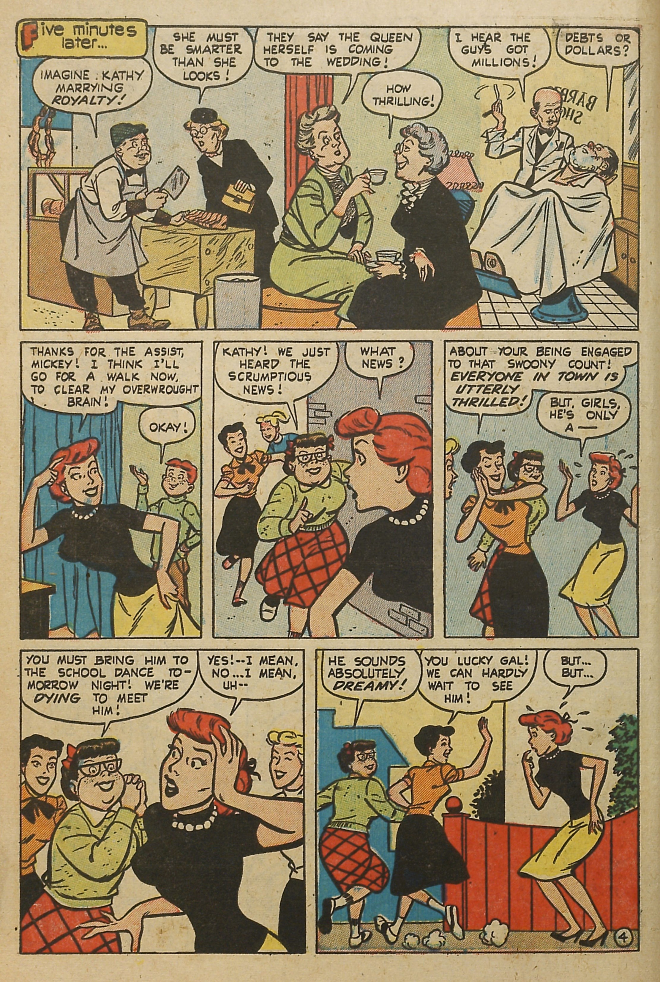 Read online Kathy (1949) comic -  Issue #15 - 6