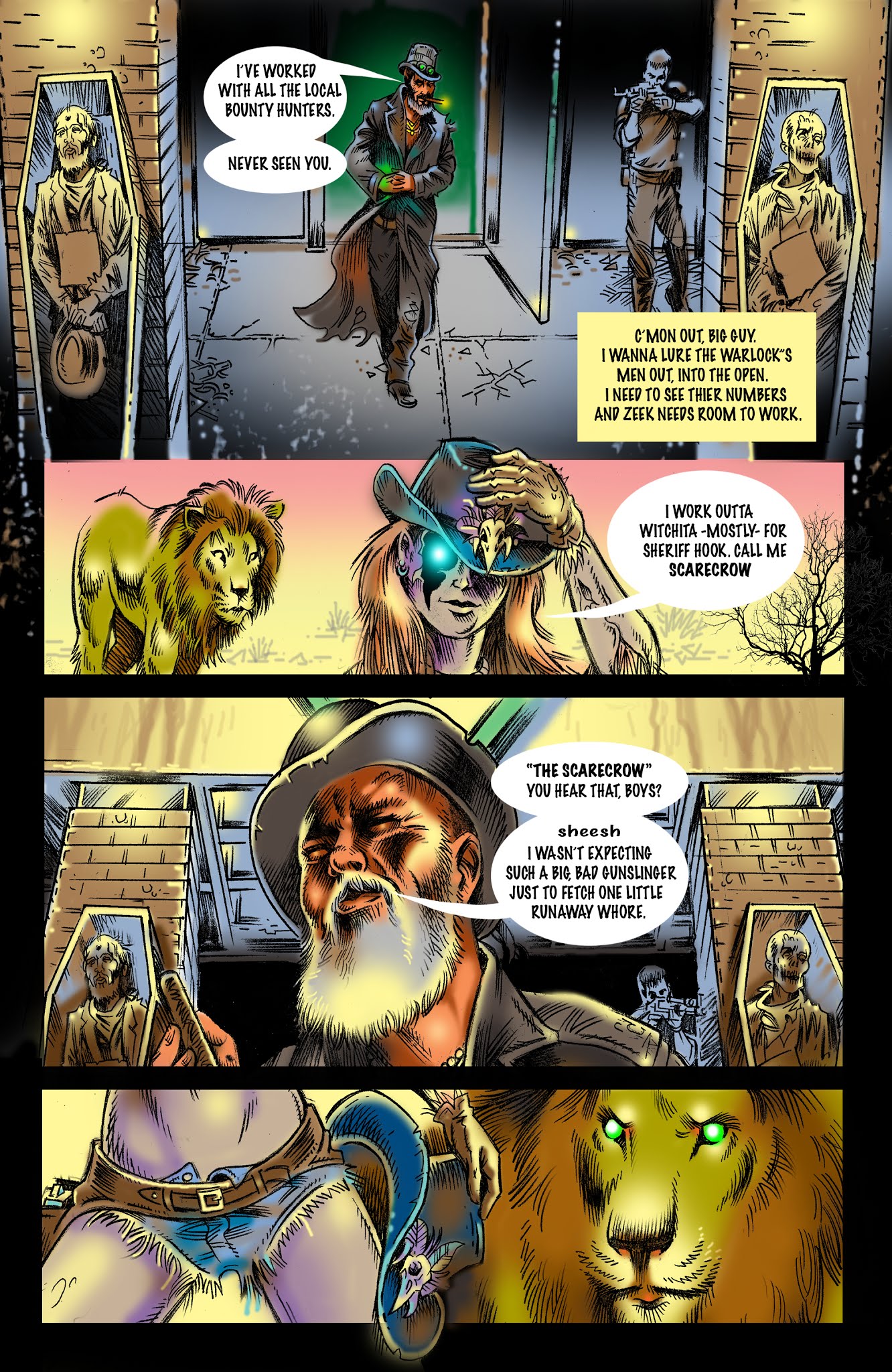 Read online Dorothy's Dead comic -  Issue #3 - 6