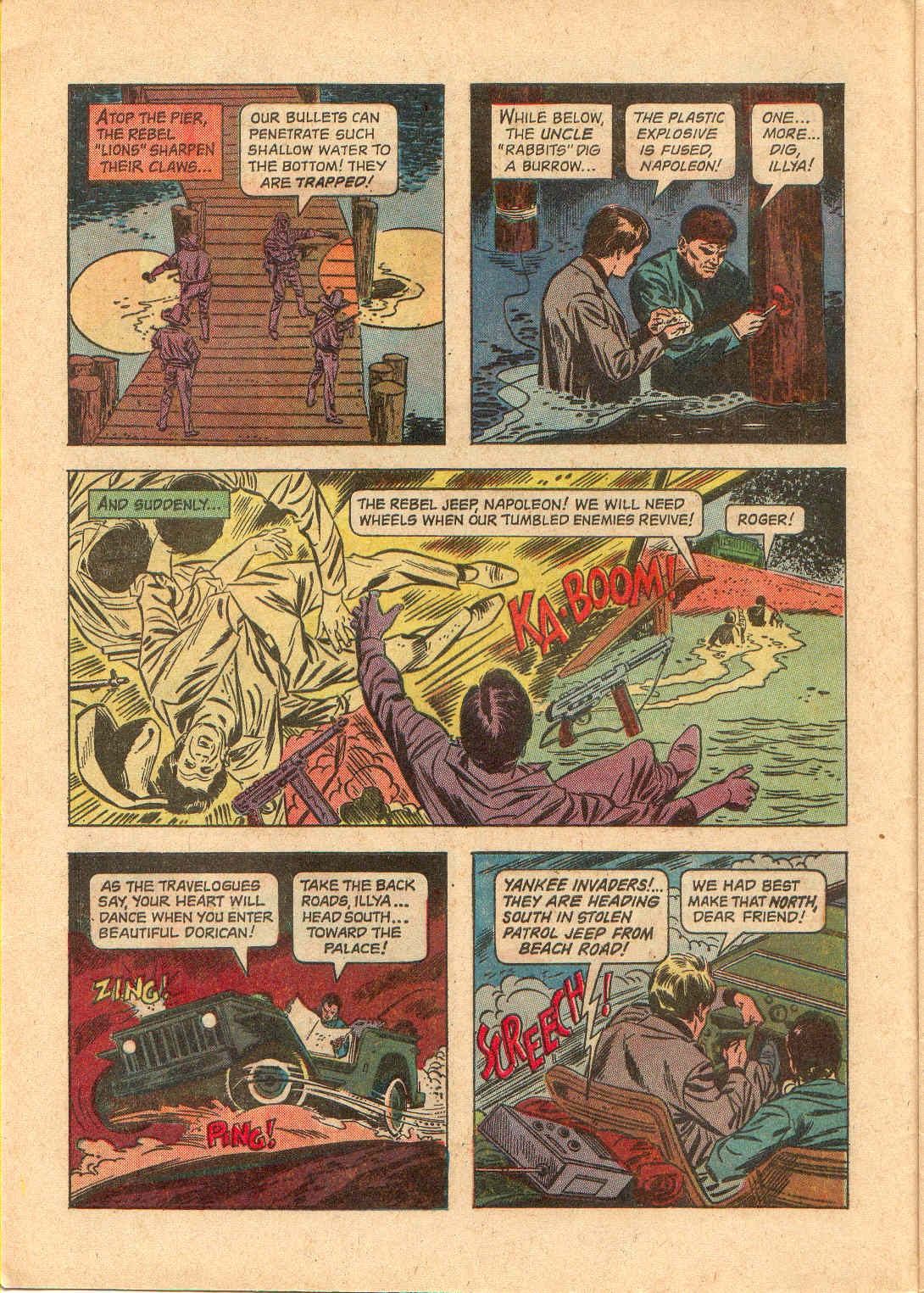 Read online The Man From U.N.C.L.E. comic -  Issue #6 - 8