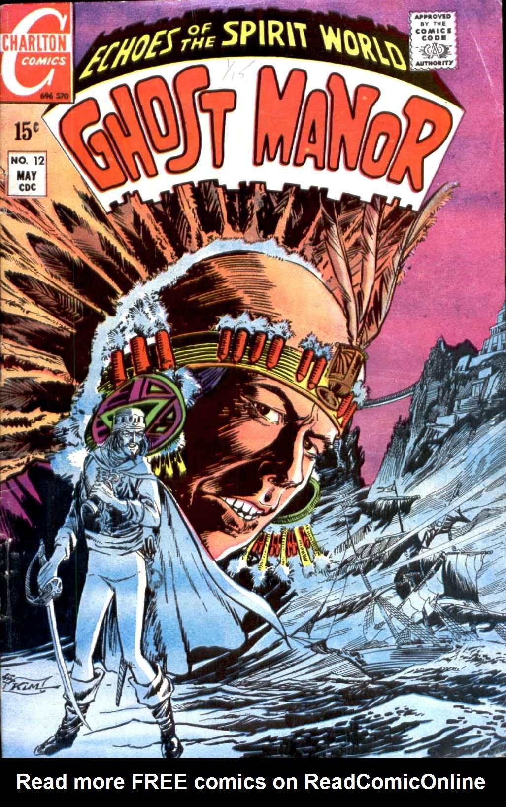 Read online Ghost Manor comic -  Issue #12 - 1