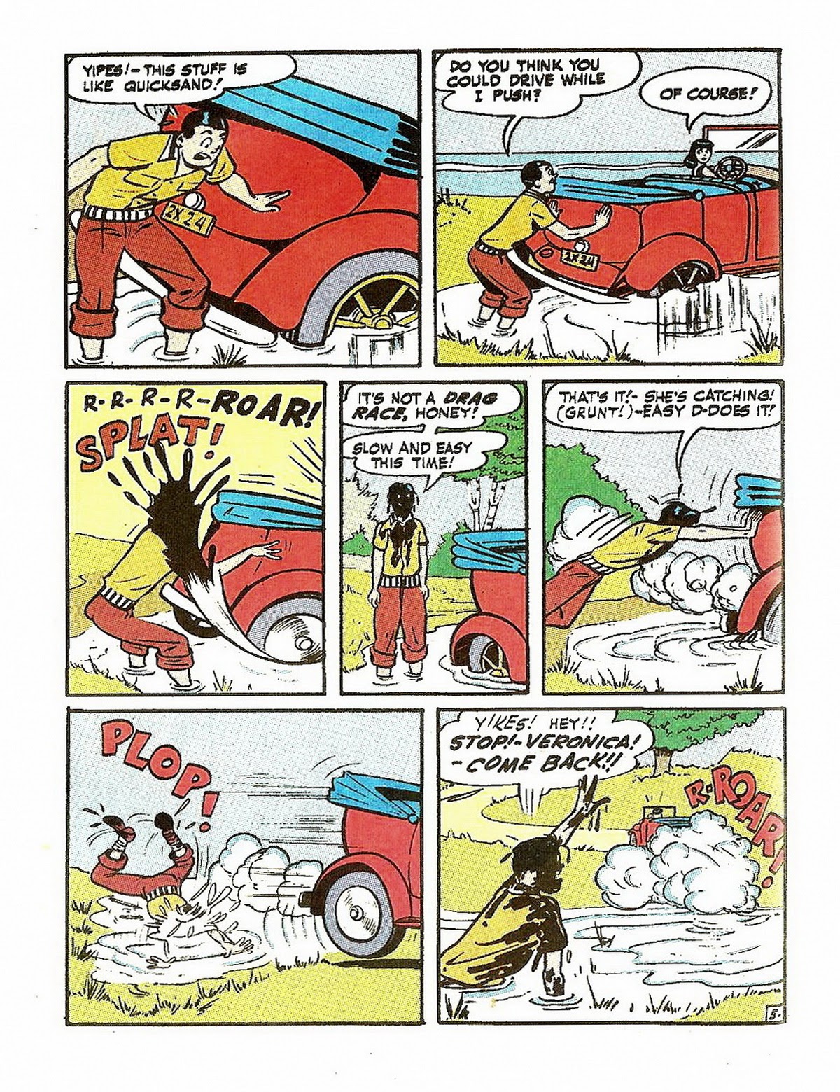 Read online Archie's Double Digest Magazine comic -  Issue #61 - 185