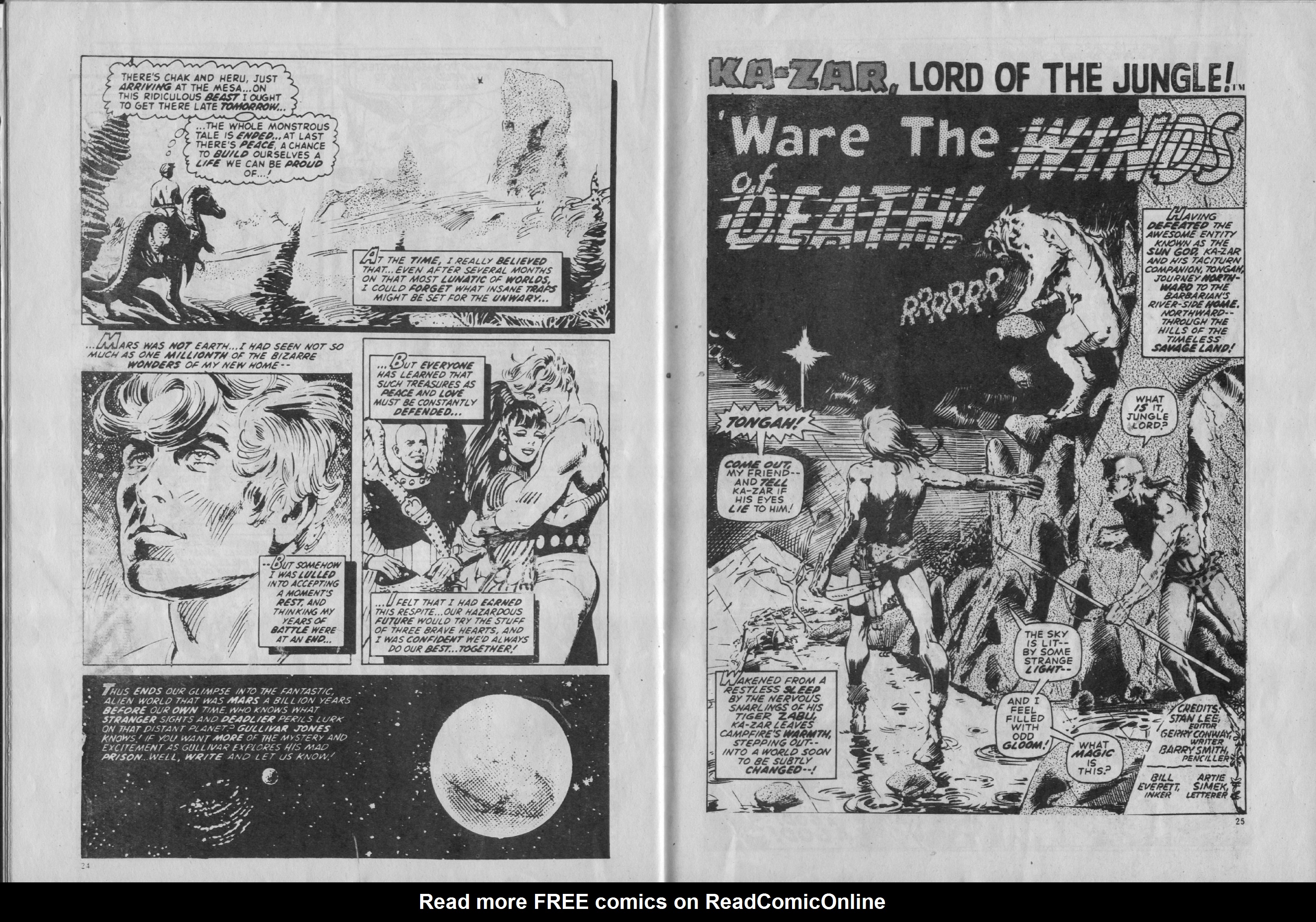 Read online Planet of the Apes (1974) comic -  Issue #7 - 13