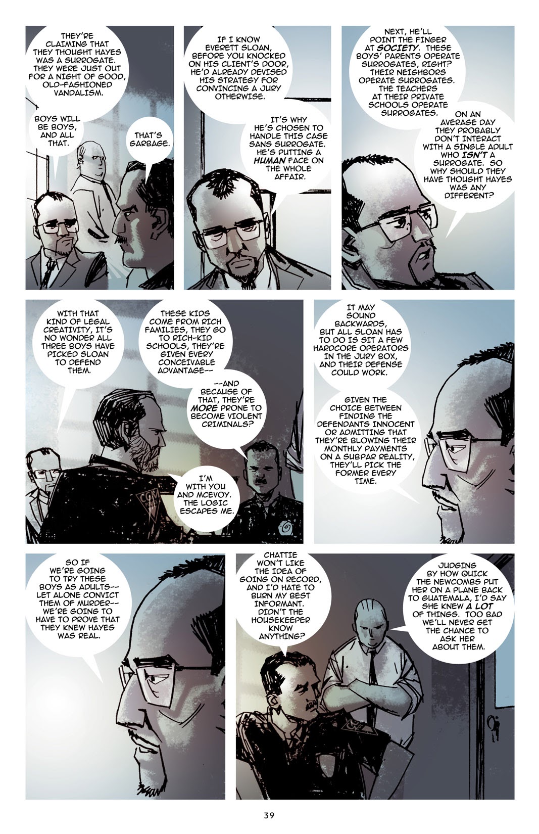 Read online Surrogates: Flesh and Bone comic -  Issue # TPB - 37