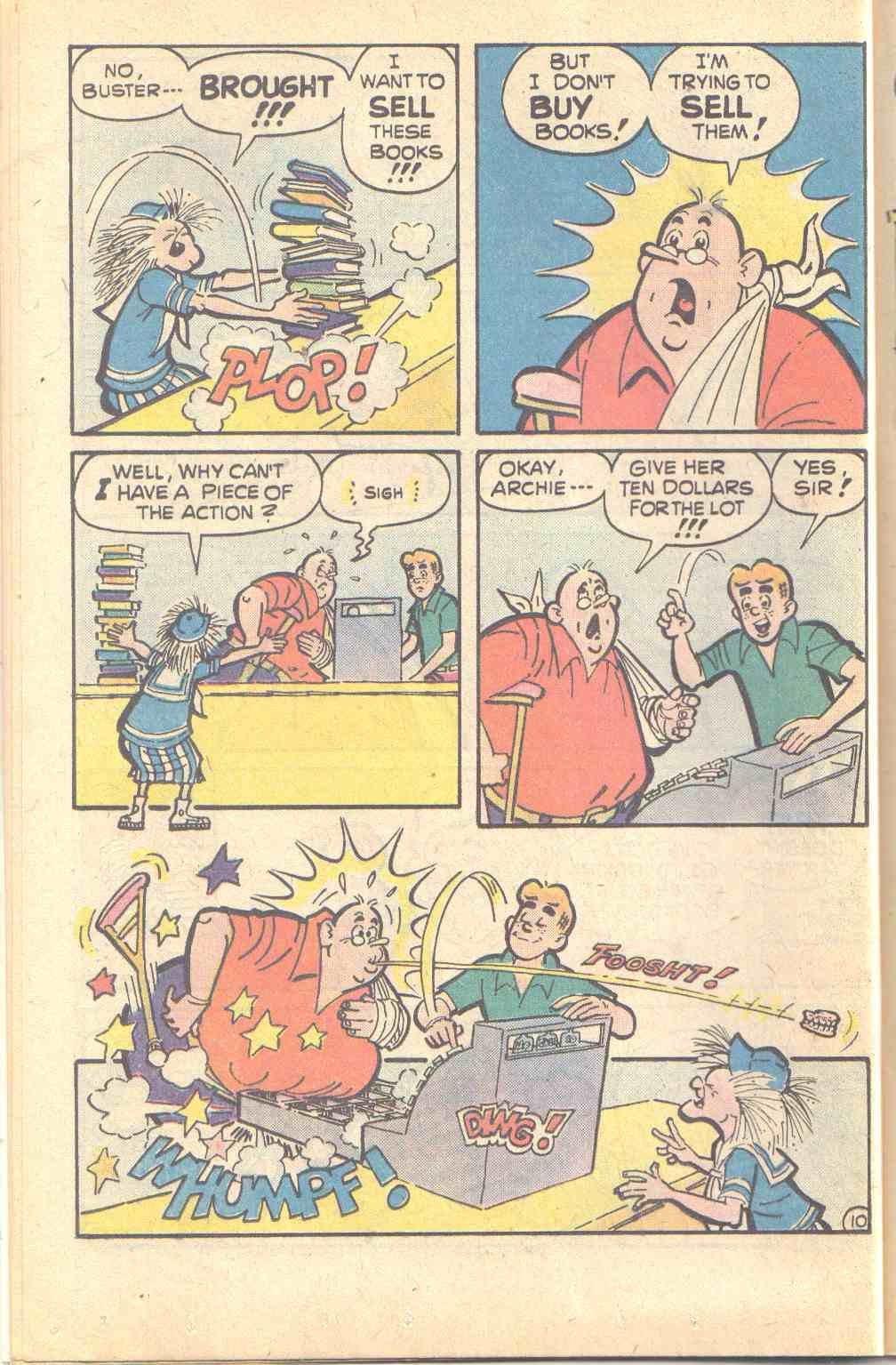 Read online Archie Gets a Job comic -  Issue # Full - 12