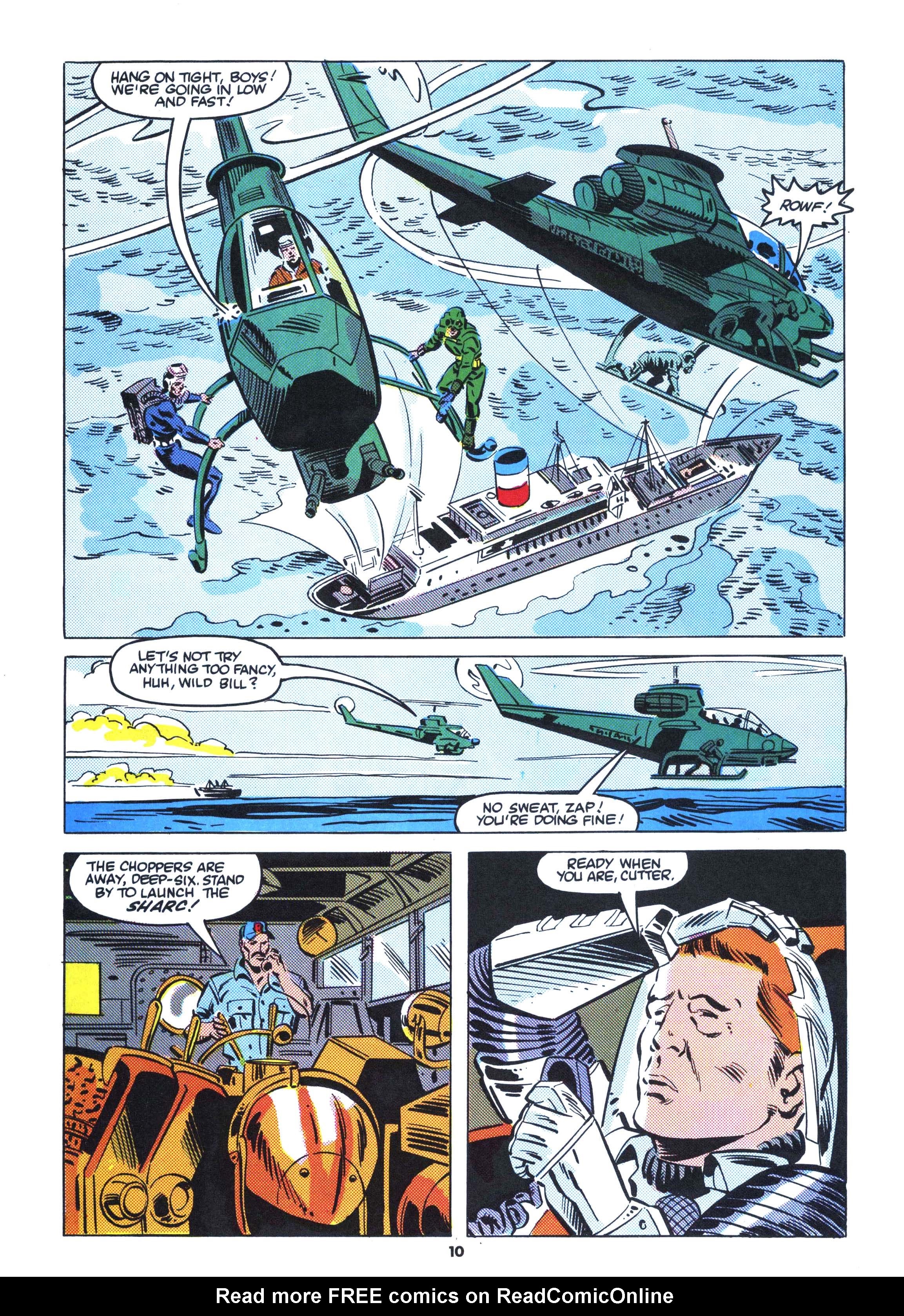 Read online Action Force comic -  Issue #9 - 10