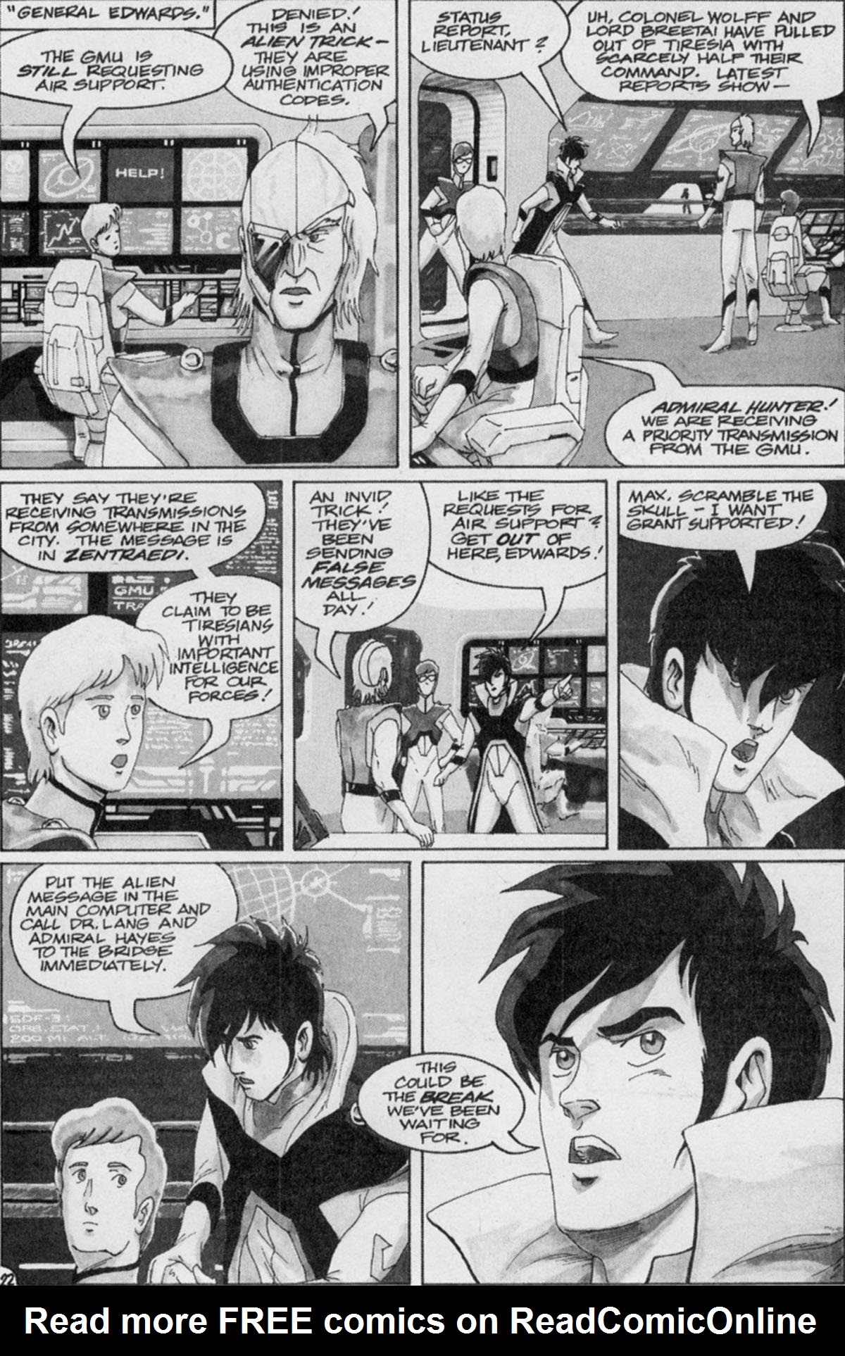 Read online Robotech II: The Sentinels - The Marriage of Rick Hunter and Lisa Hayes comic -  Issue # TPB 3 - 106